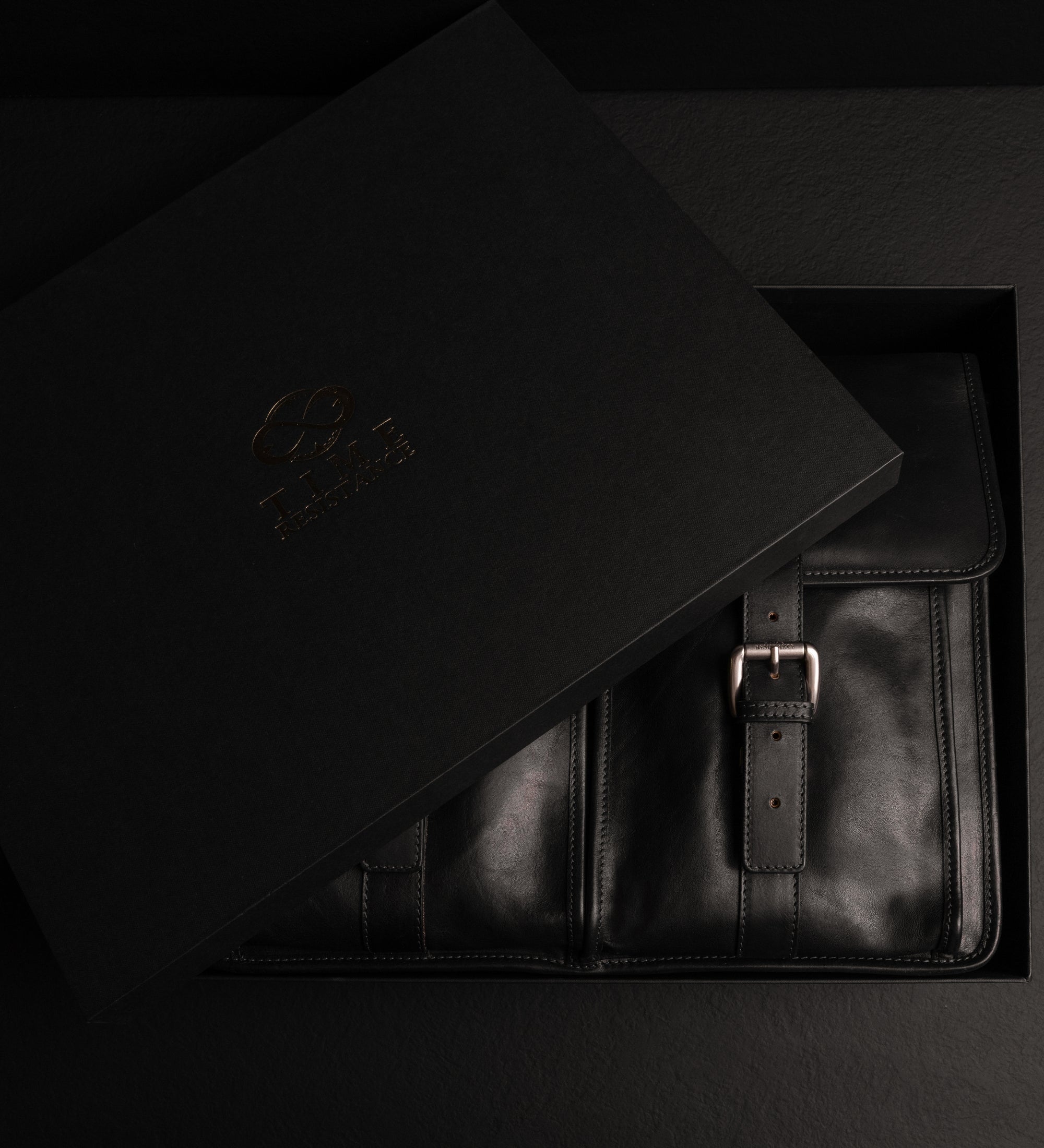 Aktentasche Umhängetasche aus Leder - The Time Machine