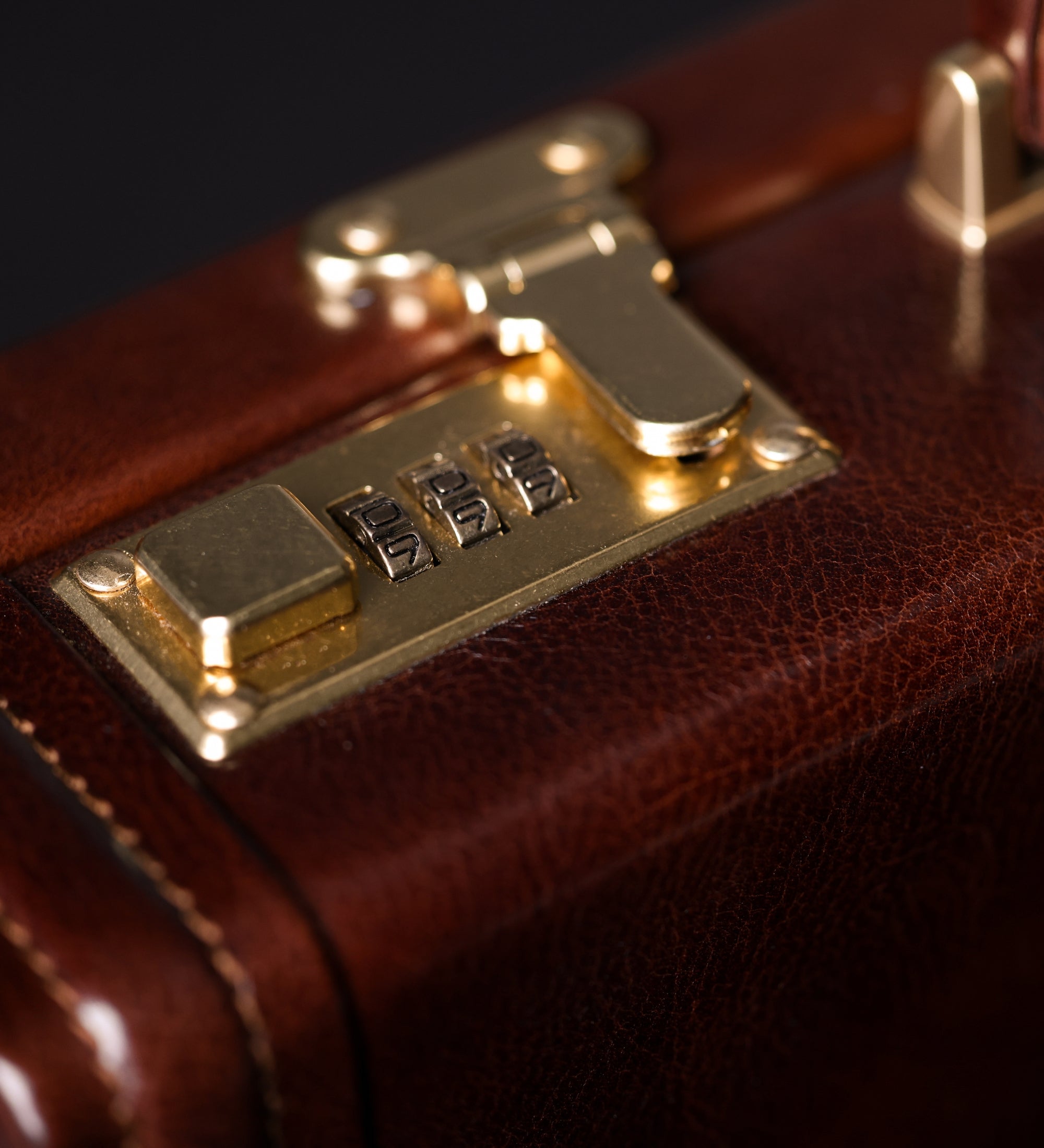 Attaché-Aktentasche aus Leder - Fatherland