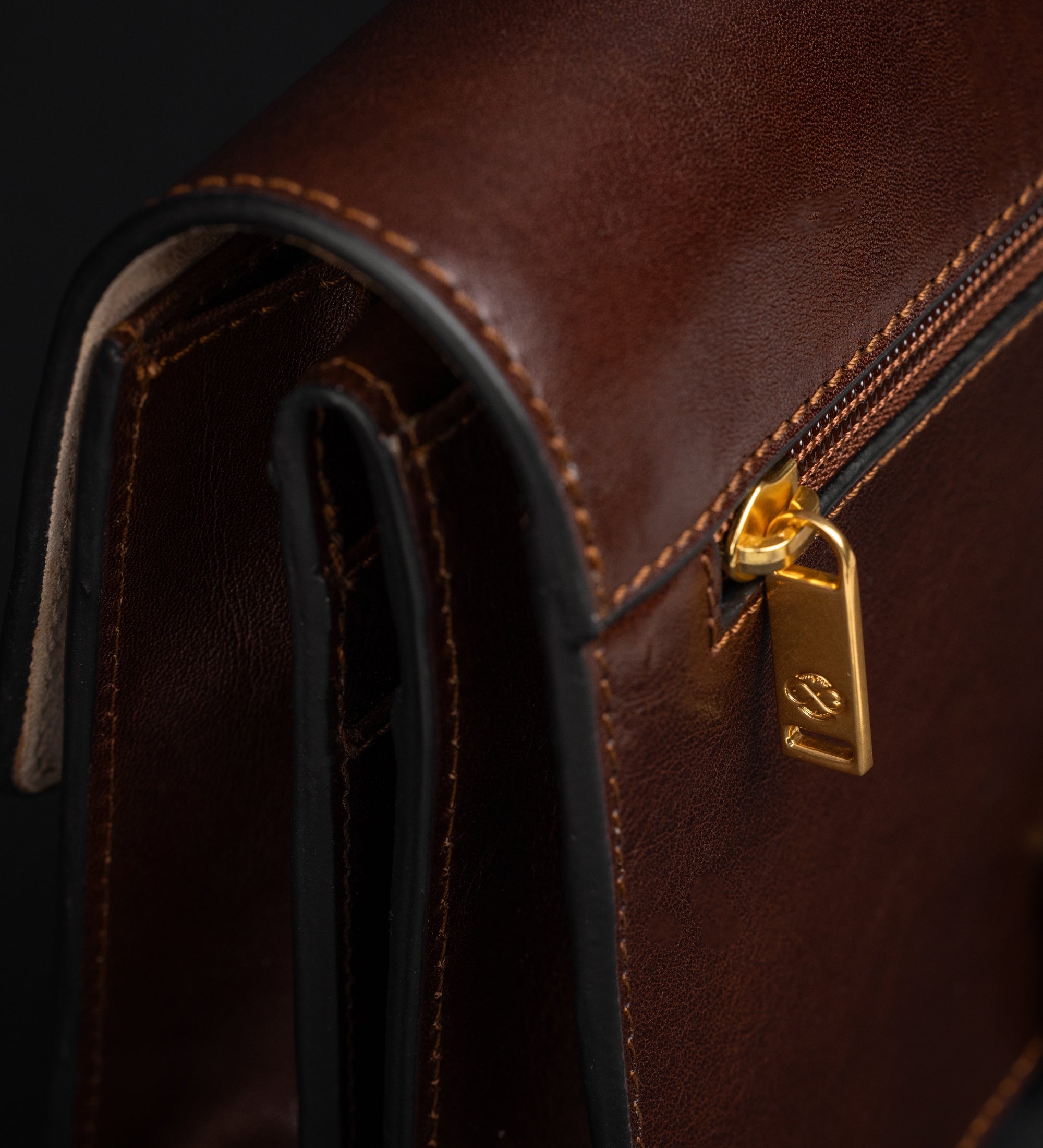 Clutch aus Leder - The Maltese Falcon