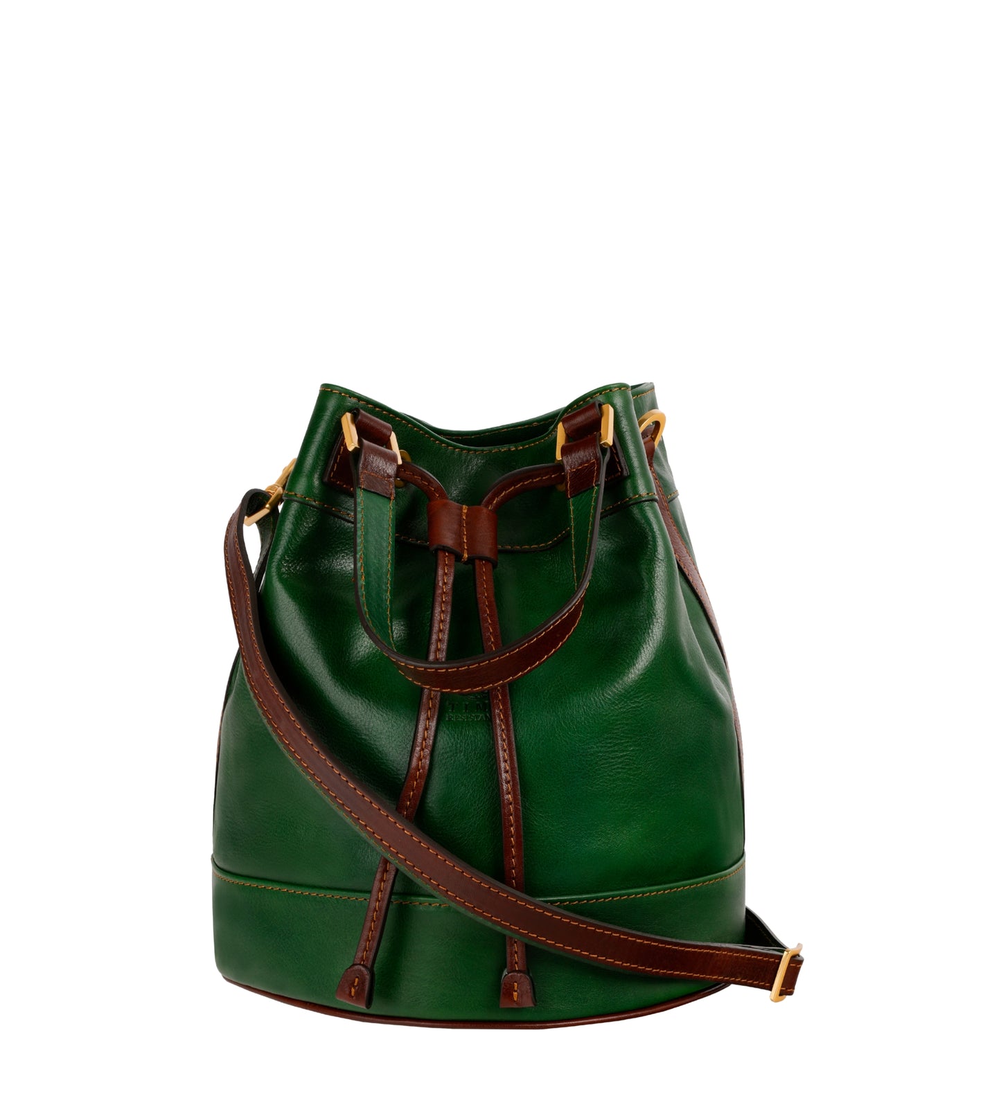 Beuteltasche aus Leder für Damen - Light In August
