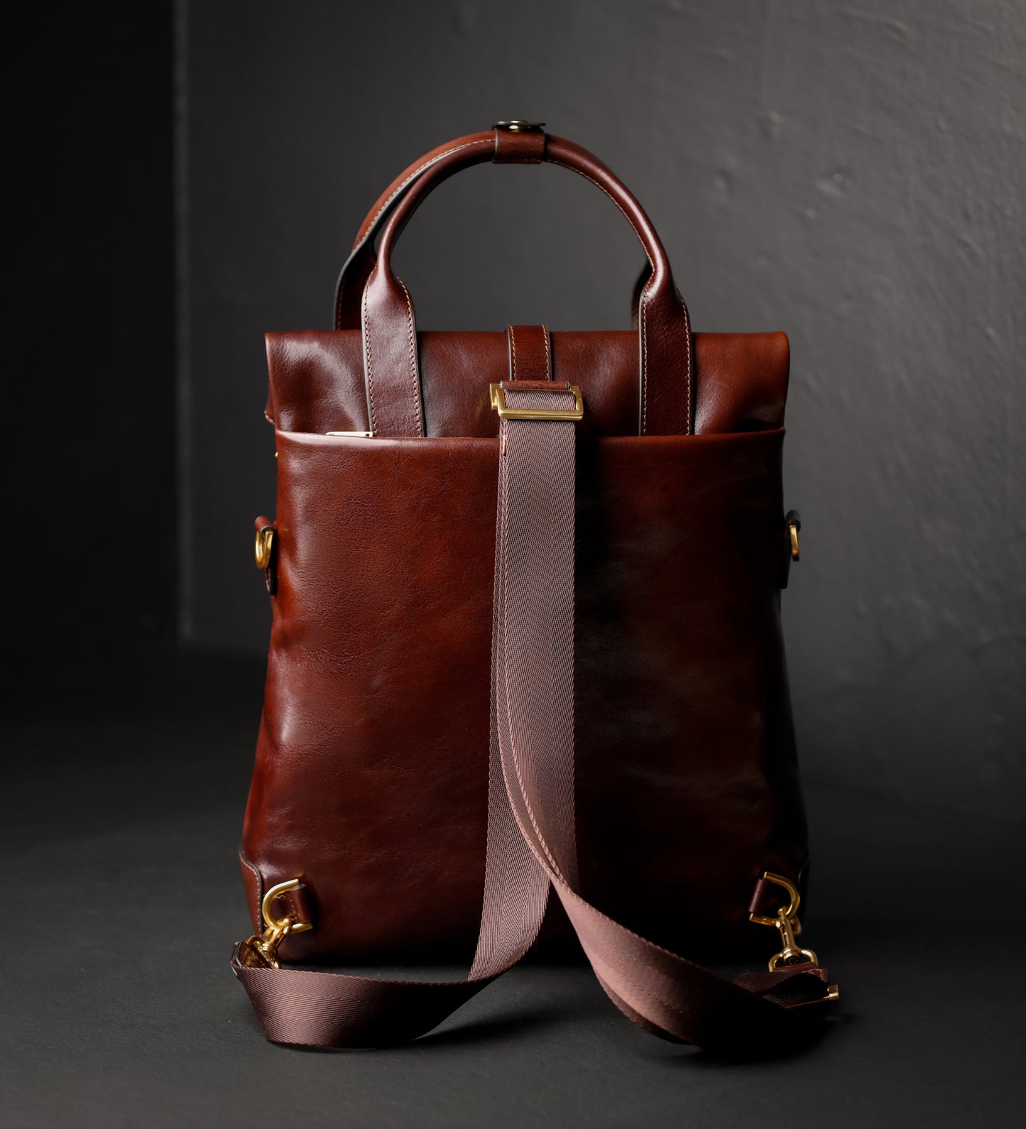 Multifunktionale Rucksack Schultertasche aus Leder für Damen – The Awakening