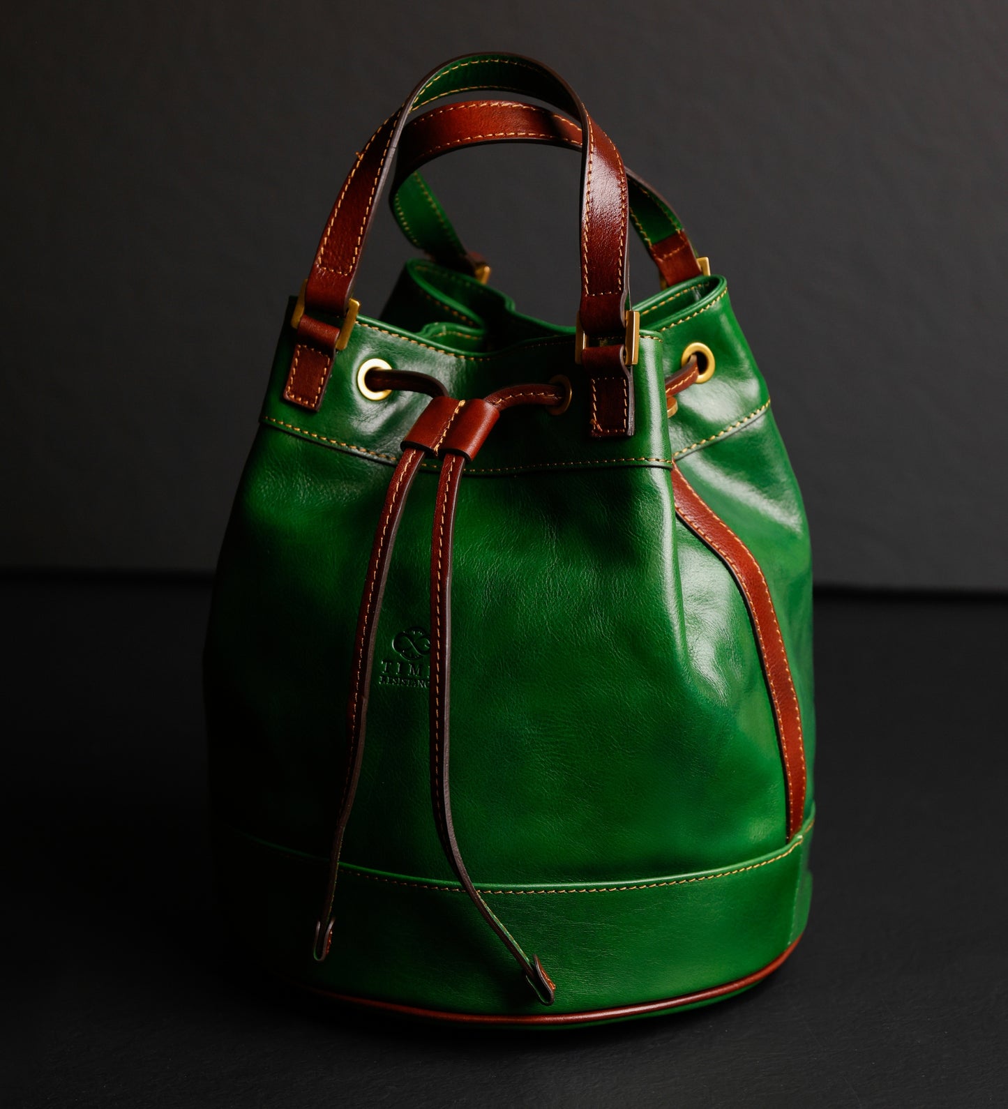 Beuteltasche aus Leder für Damen - Light In August