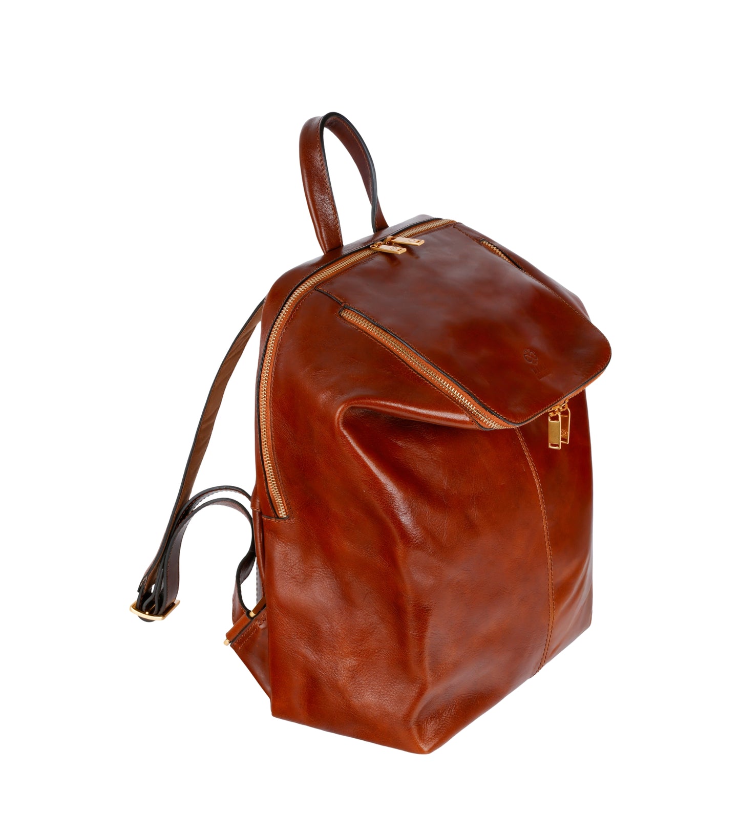 Rucksack aus Leder für Damen - A Bend in the River