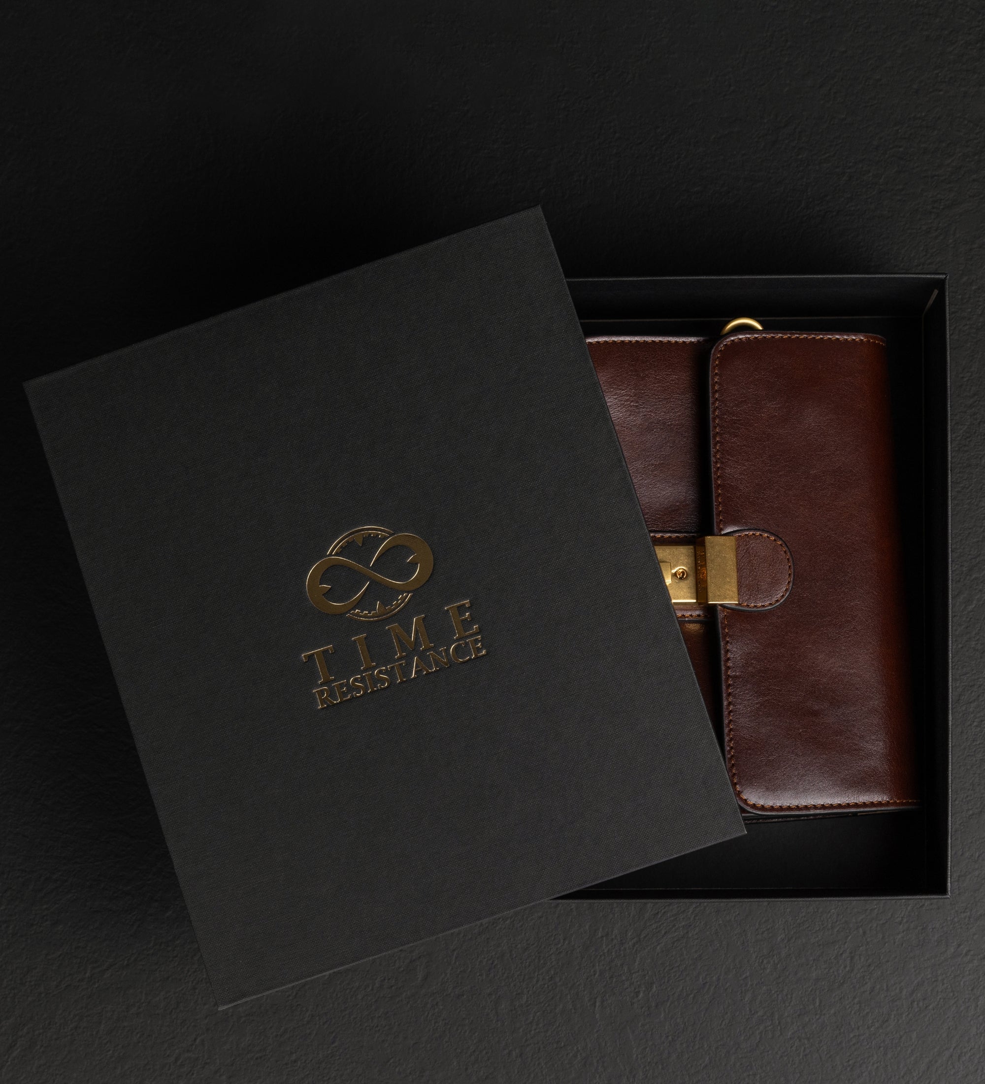 Clutch aus Leder - The Maltese Falcon