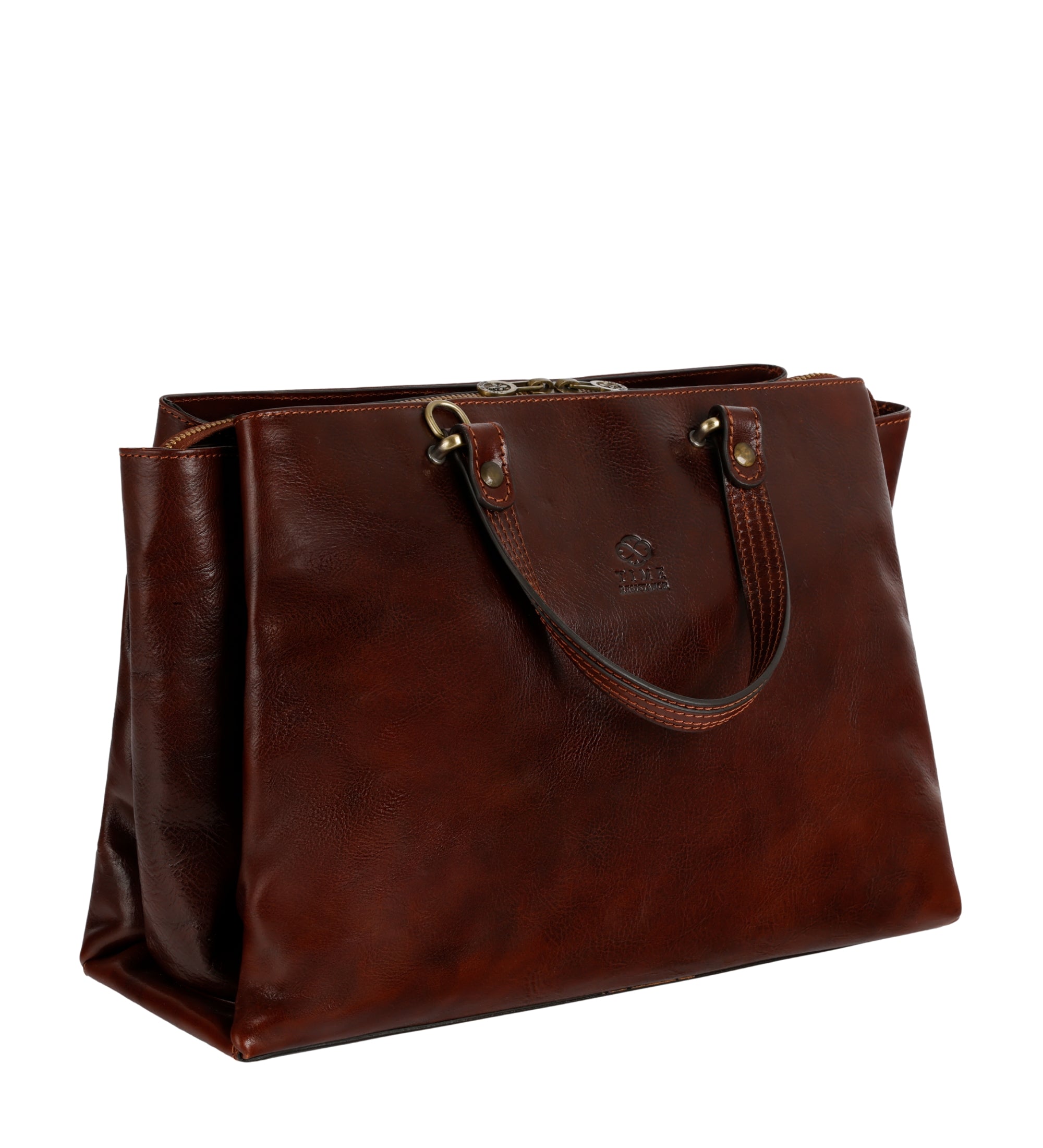 Tragetasche mit Schulterriemen aus Leder für Damen - The Scarlet Letter