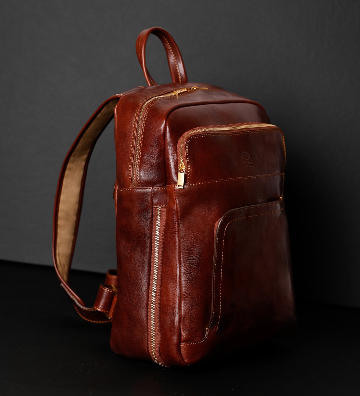 Großer Rucksack aus Leder - L.A. Confidential
