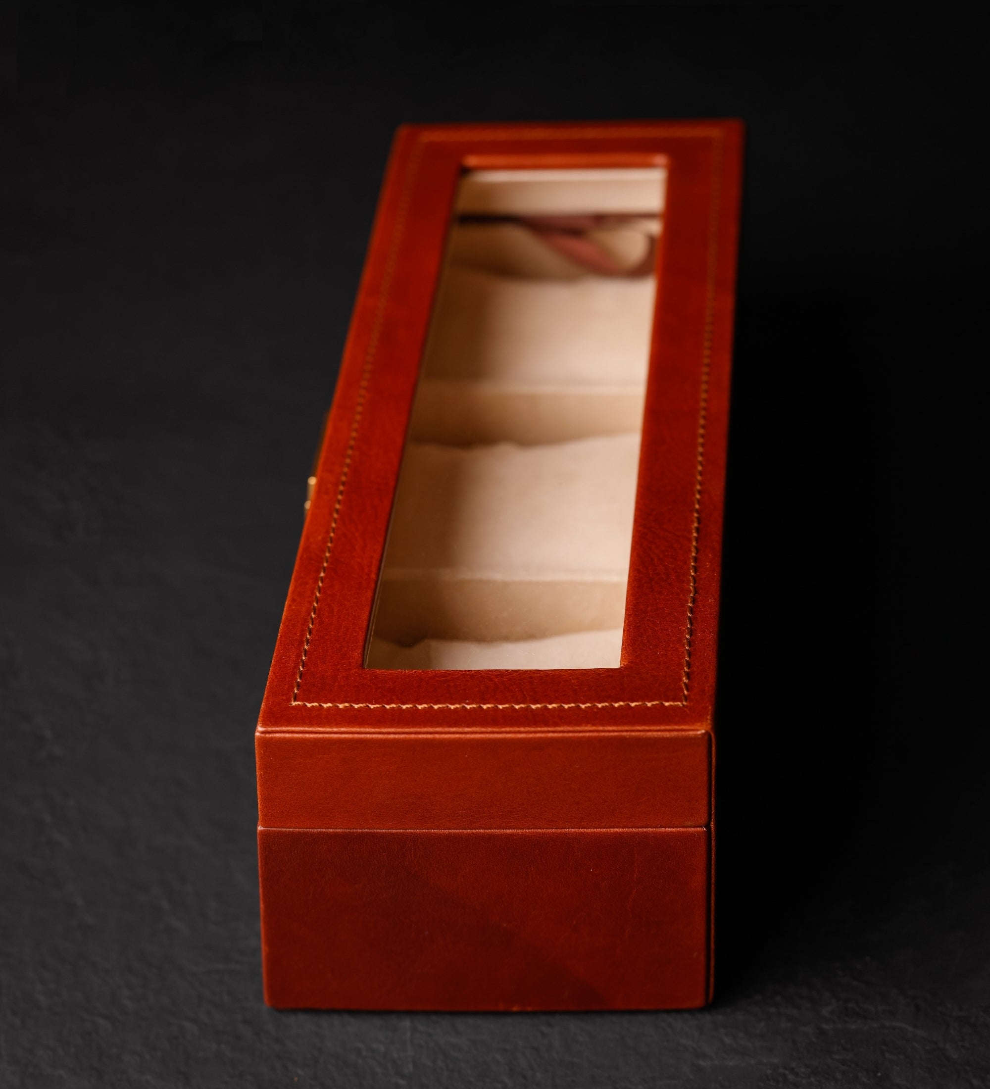 Uhrenbox aus Leder für Damen, Uhren-Organizer - Silence