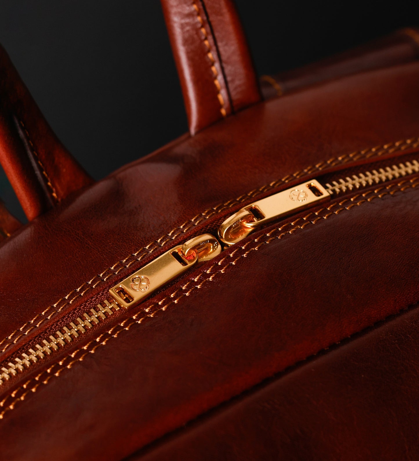 Großer Rucksack aus Leder - L.A. Confidential