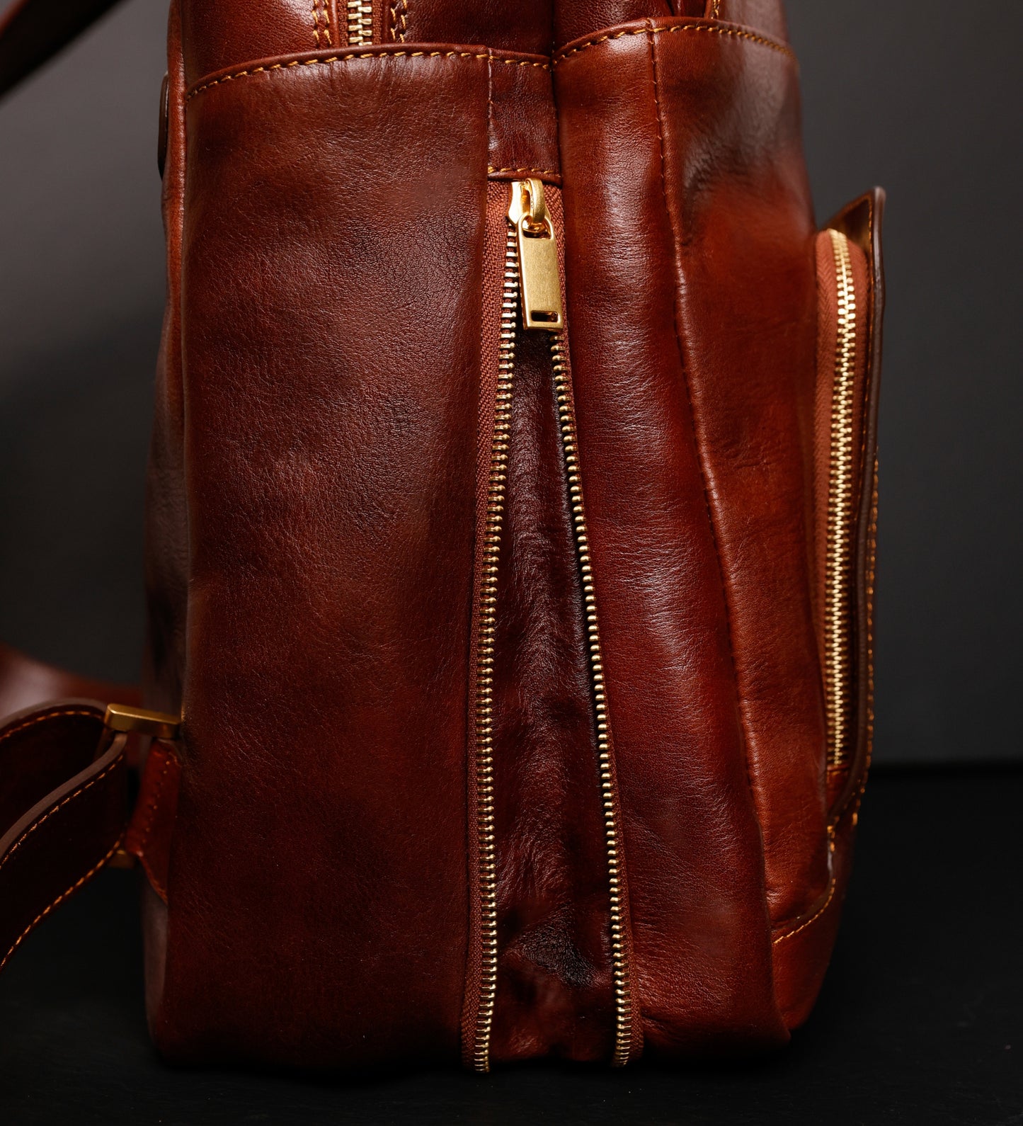 Großer Rucksack aus Leder - L.A. Confidential