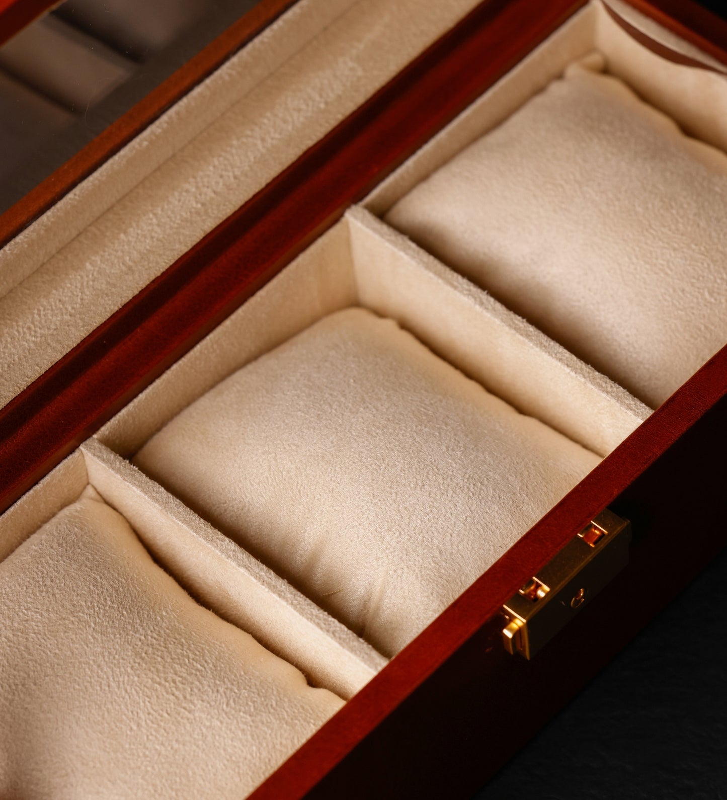 Uhrenbox aus Leder, Uhren-Organizer - Silence