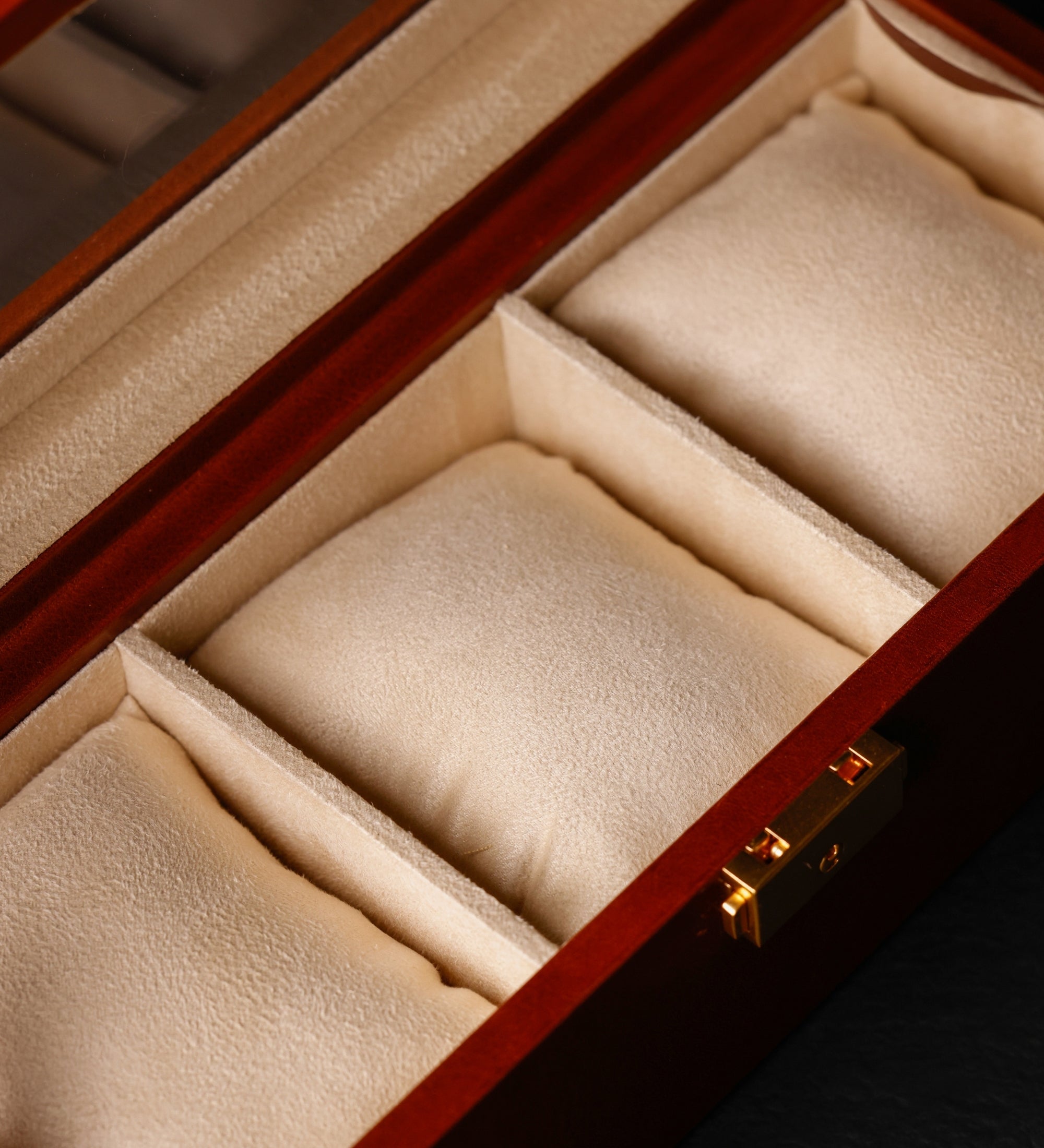 Uhrenbox aus Leder für Damen, Uhren-Organizer - Silence