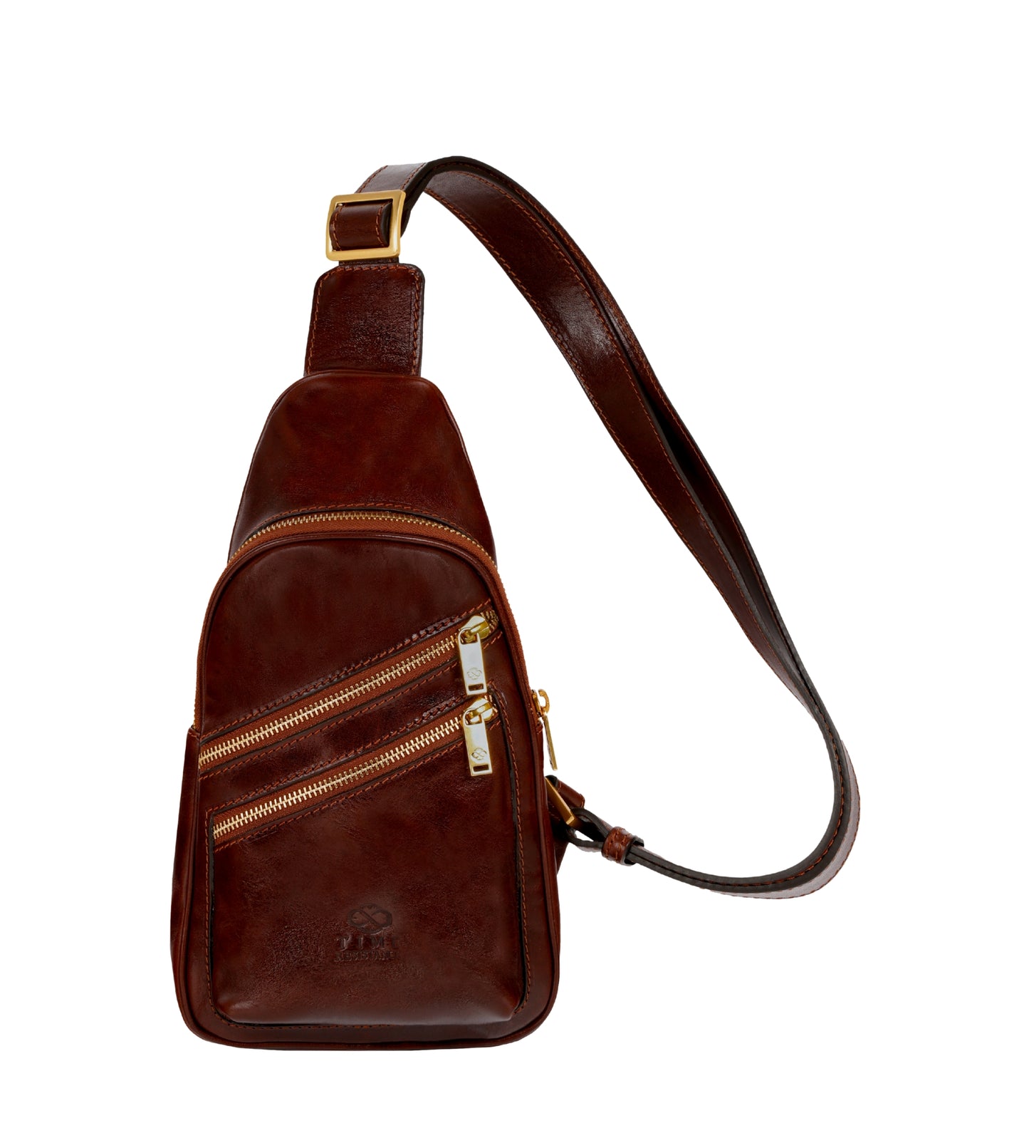 Schultertasche aus Leder - Catch-22