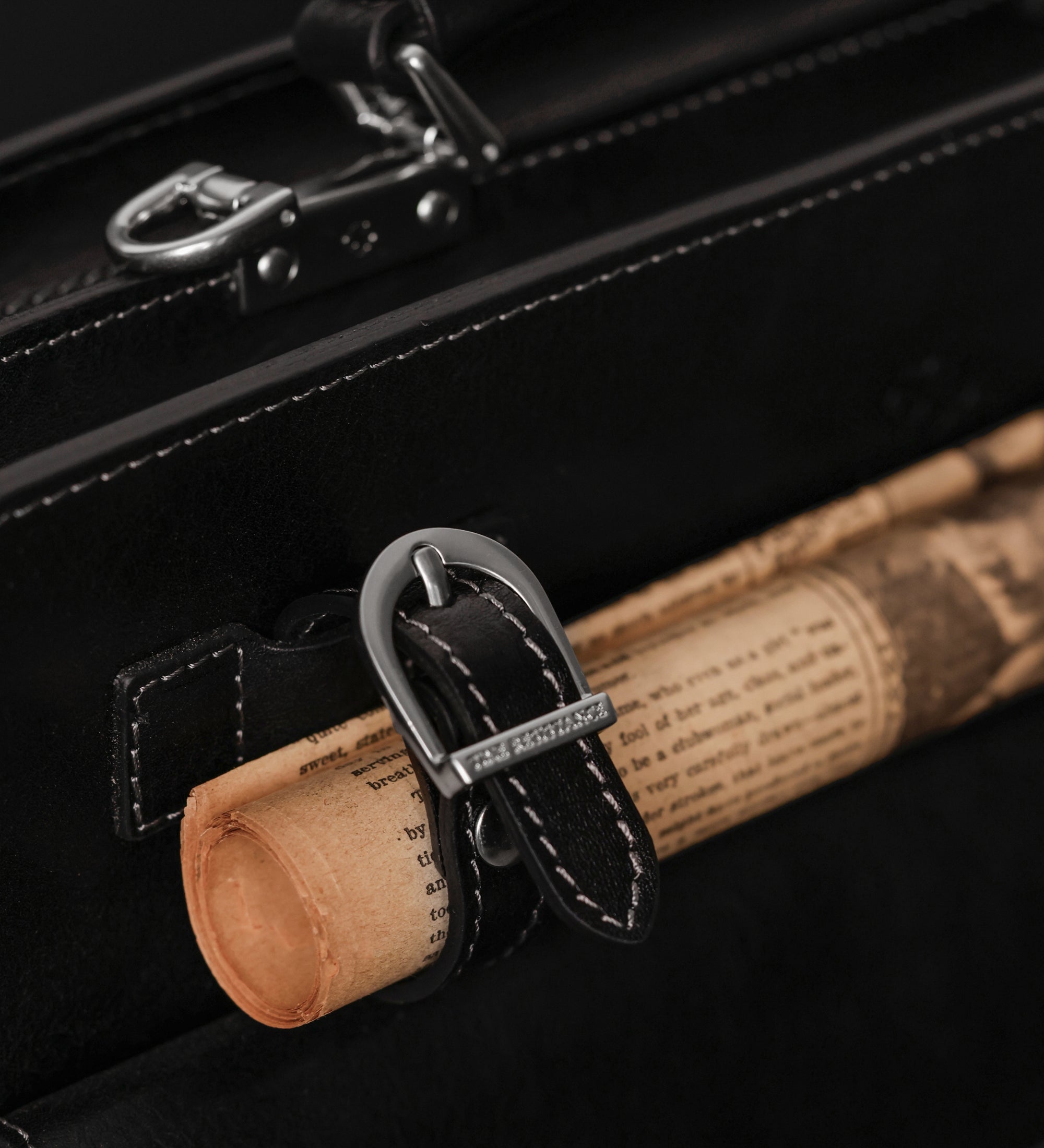 Umhängetasche Aktentasche aus Leder - The Prophet