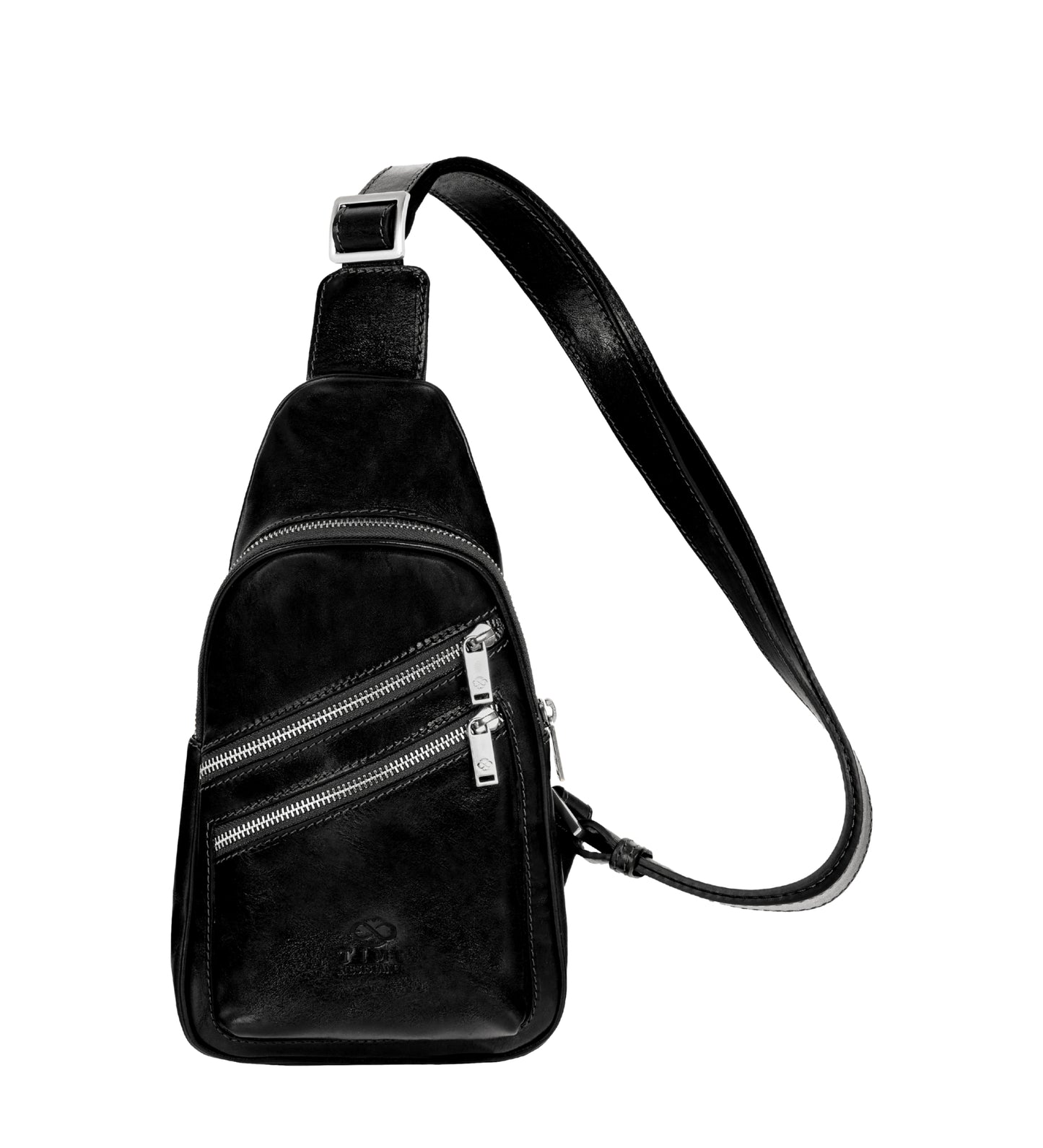 Schultertasche aus Leder - Catch-22