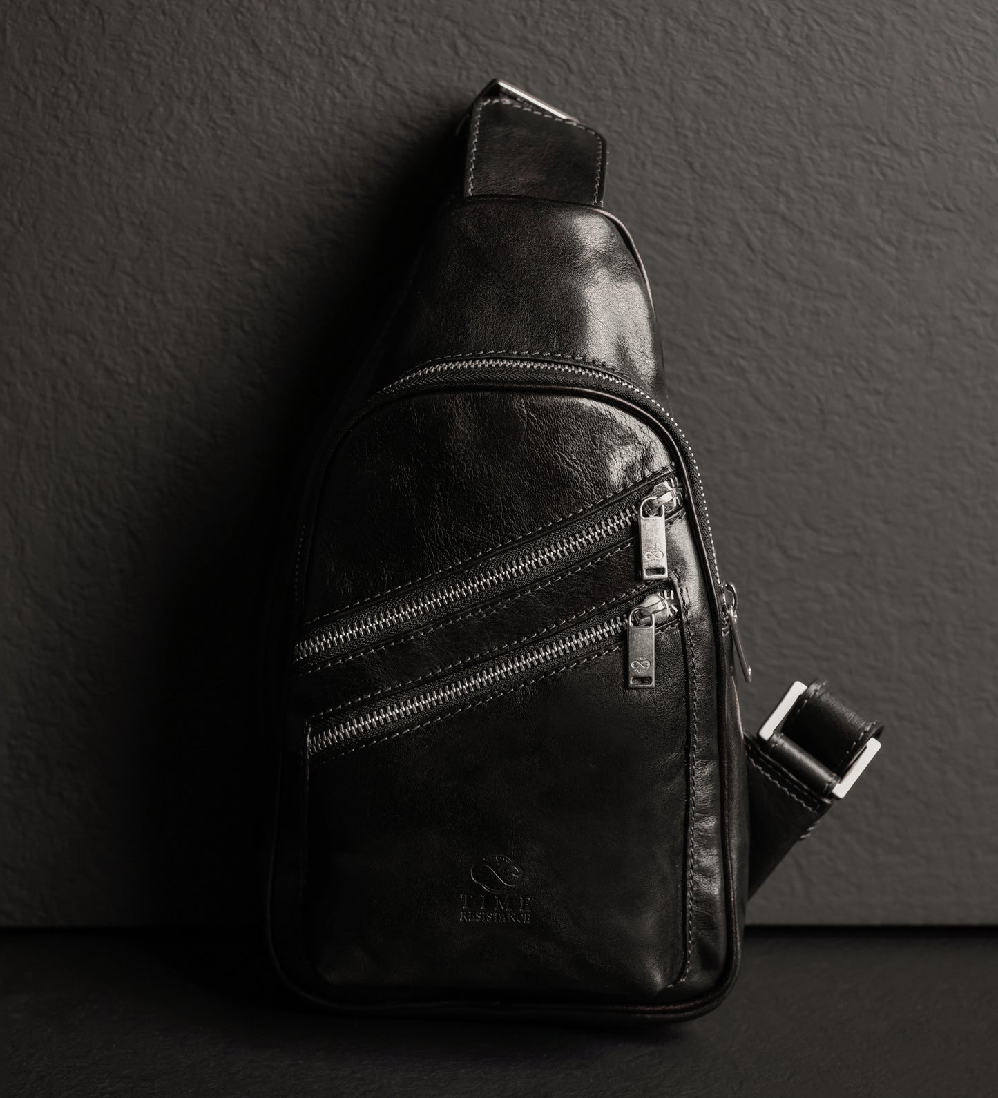 Schultertasche aus Leder - Catch-22