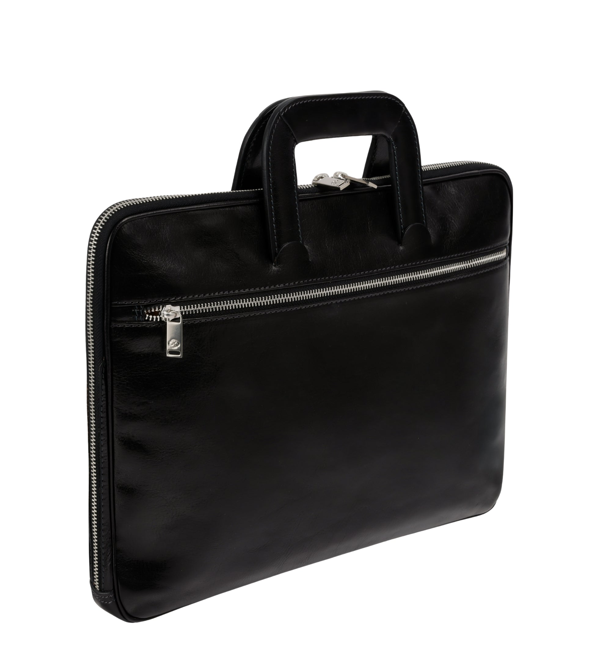 Aktentasche aus Leder für Damen, Laptoptasche - Brave New World