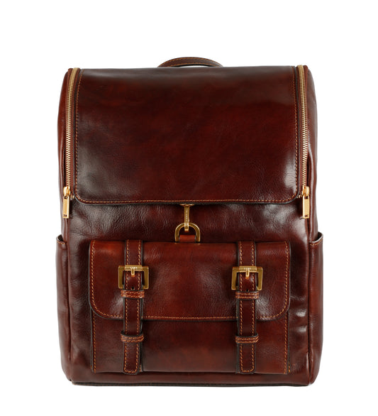 Großer Rucksack aus Leder - The Odyssey