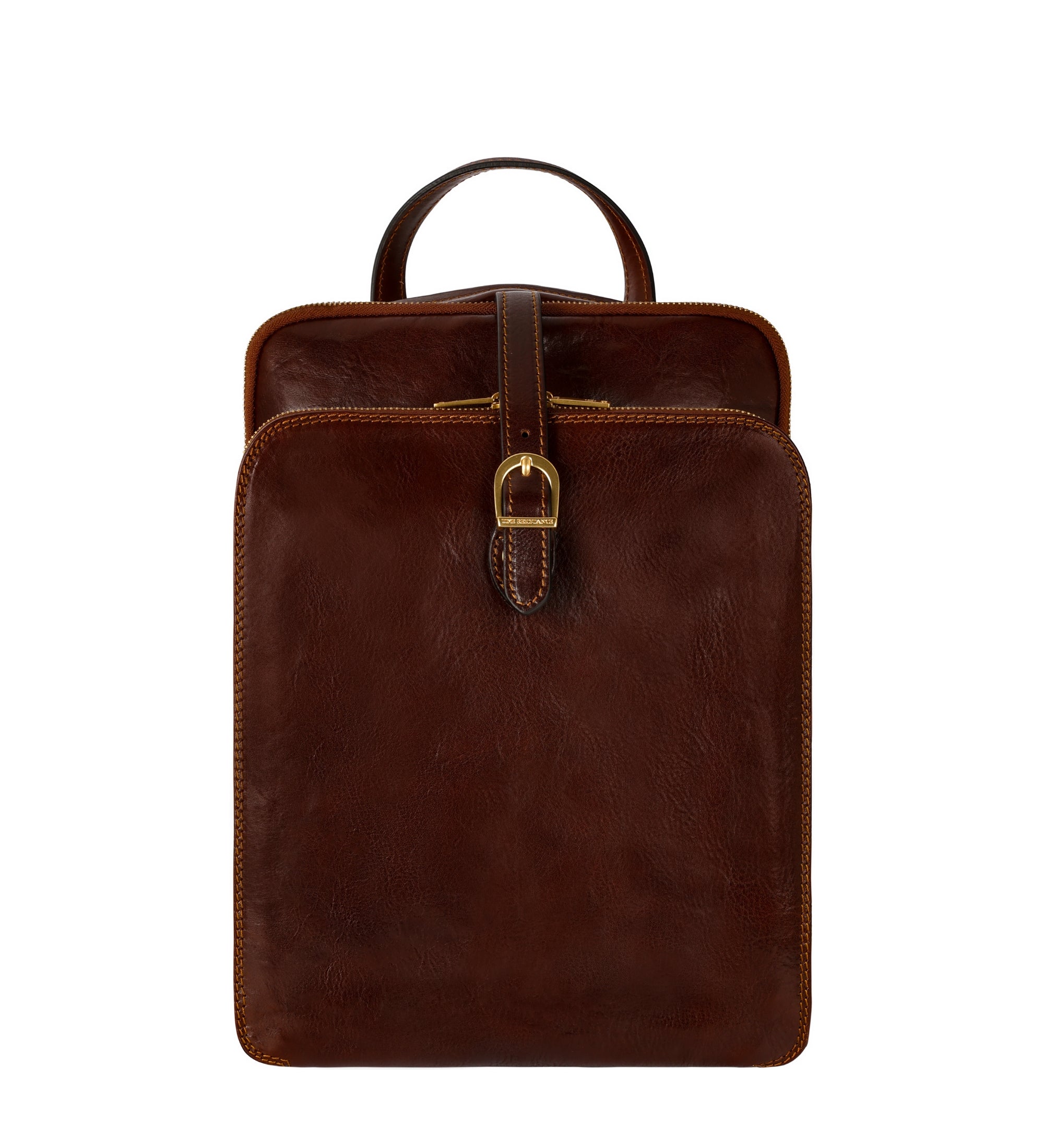 Wandelbare Rucksack aus Leder - Schultertasche für Damen - Clarissa