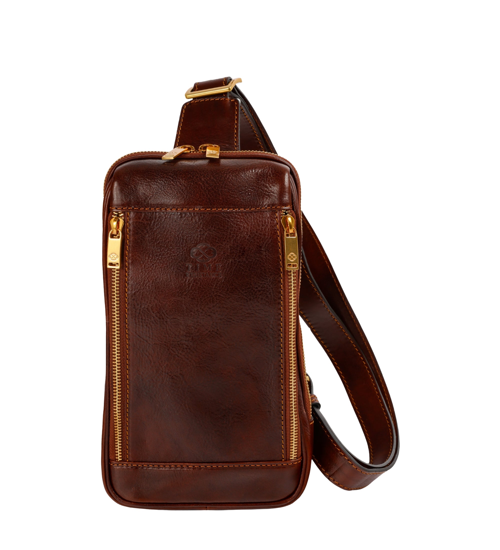 Sling Bag Brusttasche aus Leder - Kim