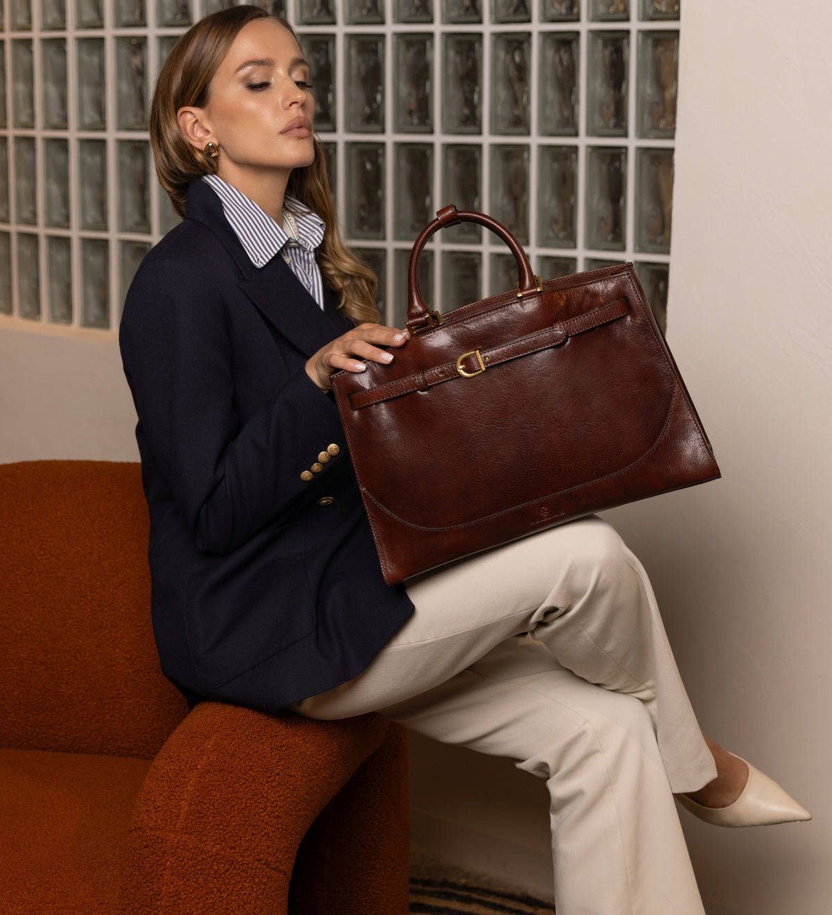 Damen Handtasche aus Leder - Shirley
