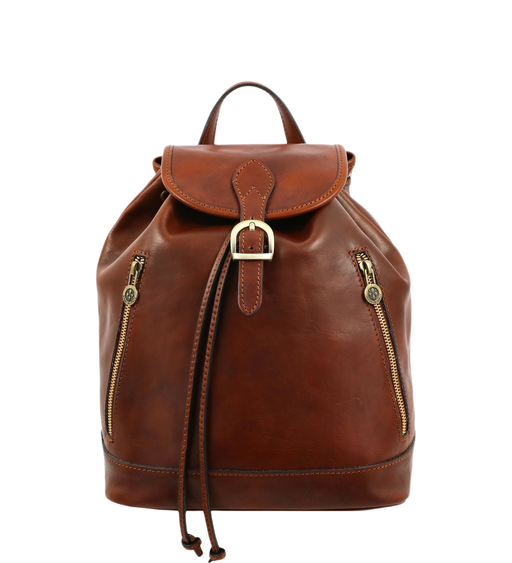 Rucksack aus Leder für Damen - White Noise