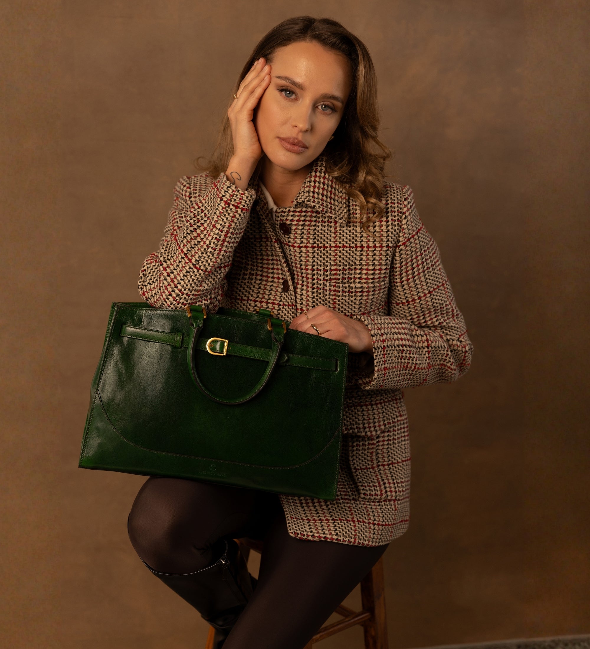 Damen Handtasche aus Leder - Shirley