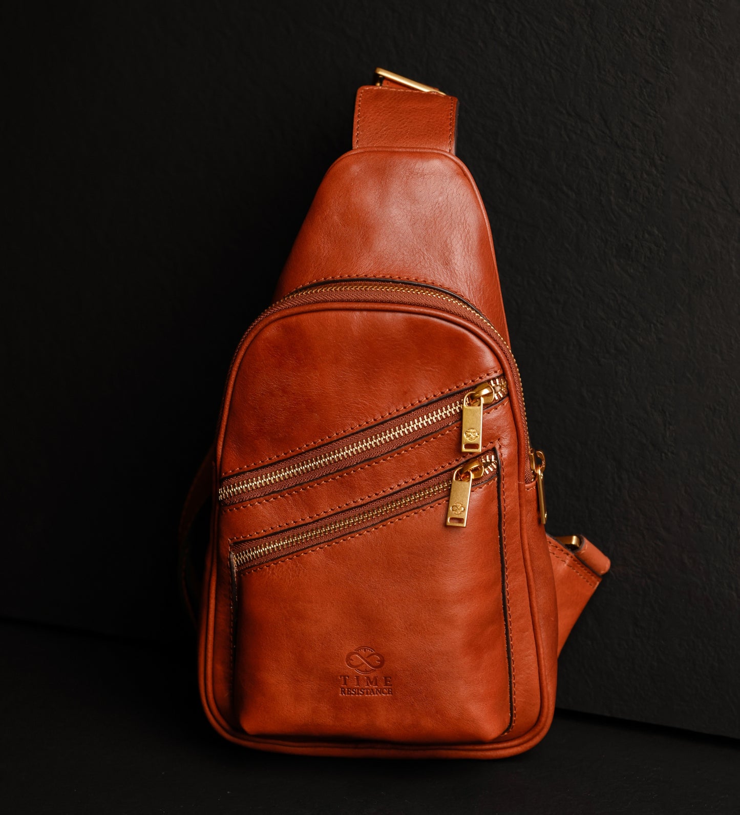 Schultertasche aus Leder - Catch-22