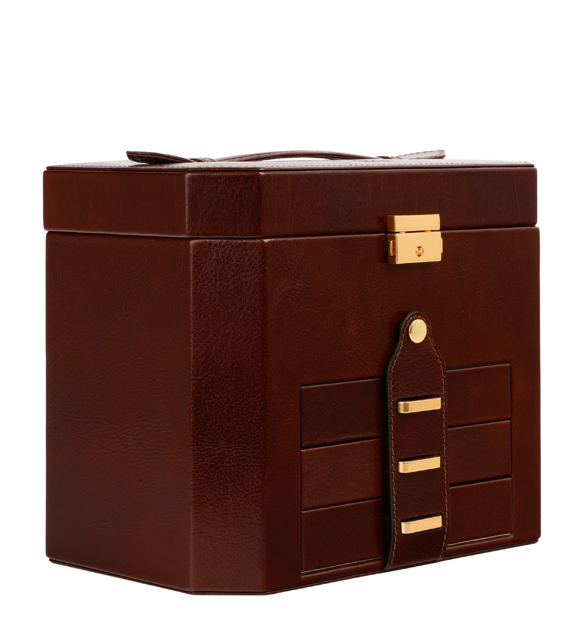 Große Schmuckkästchen aus Leder für Damen - A Handful of Dust