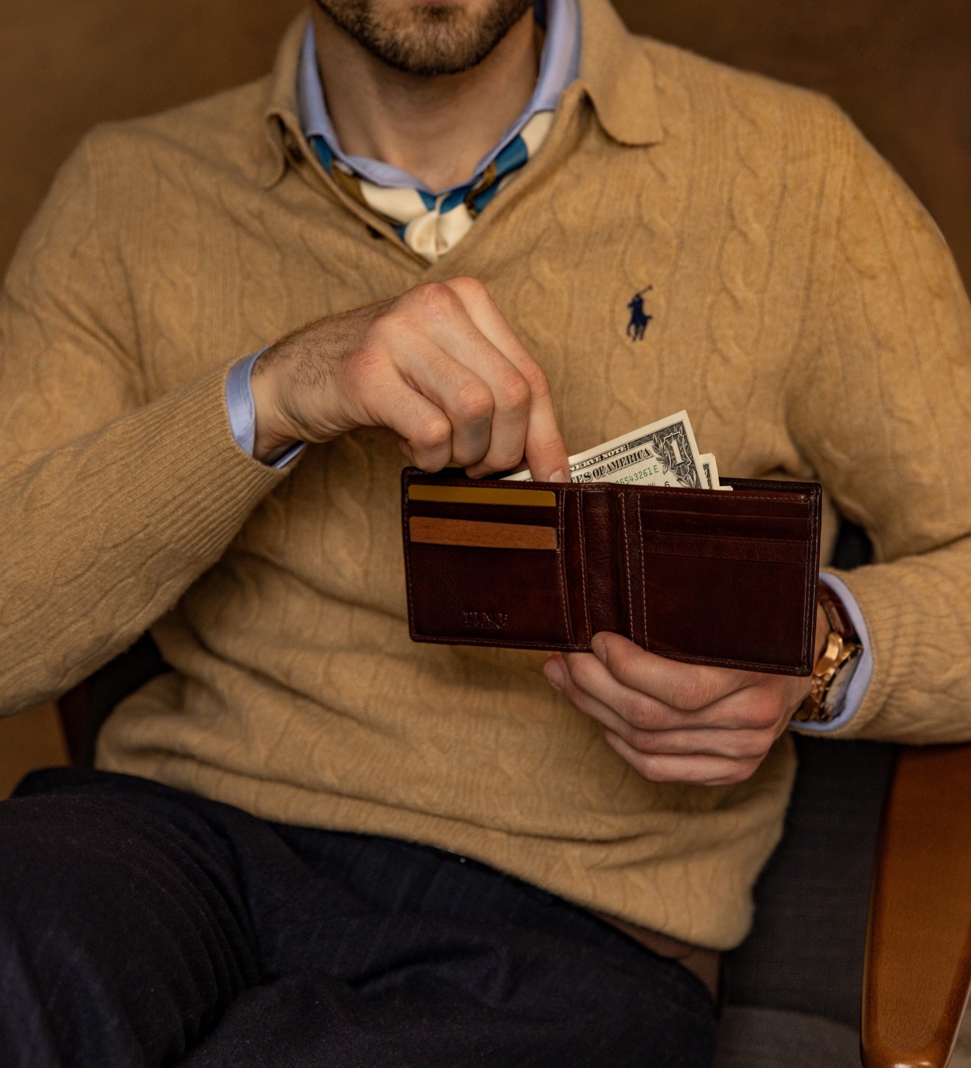 Geldbörse aus Leder - The Getaway