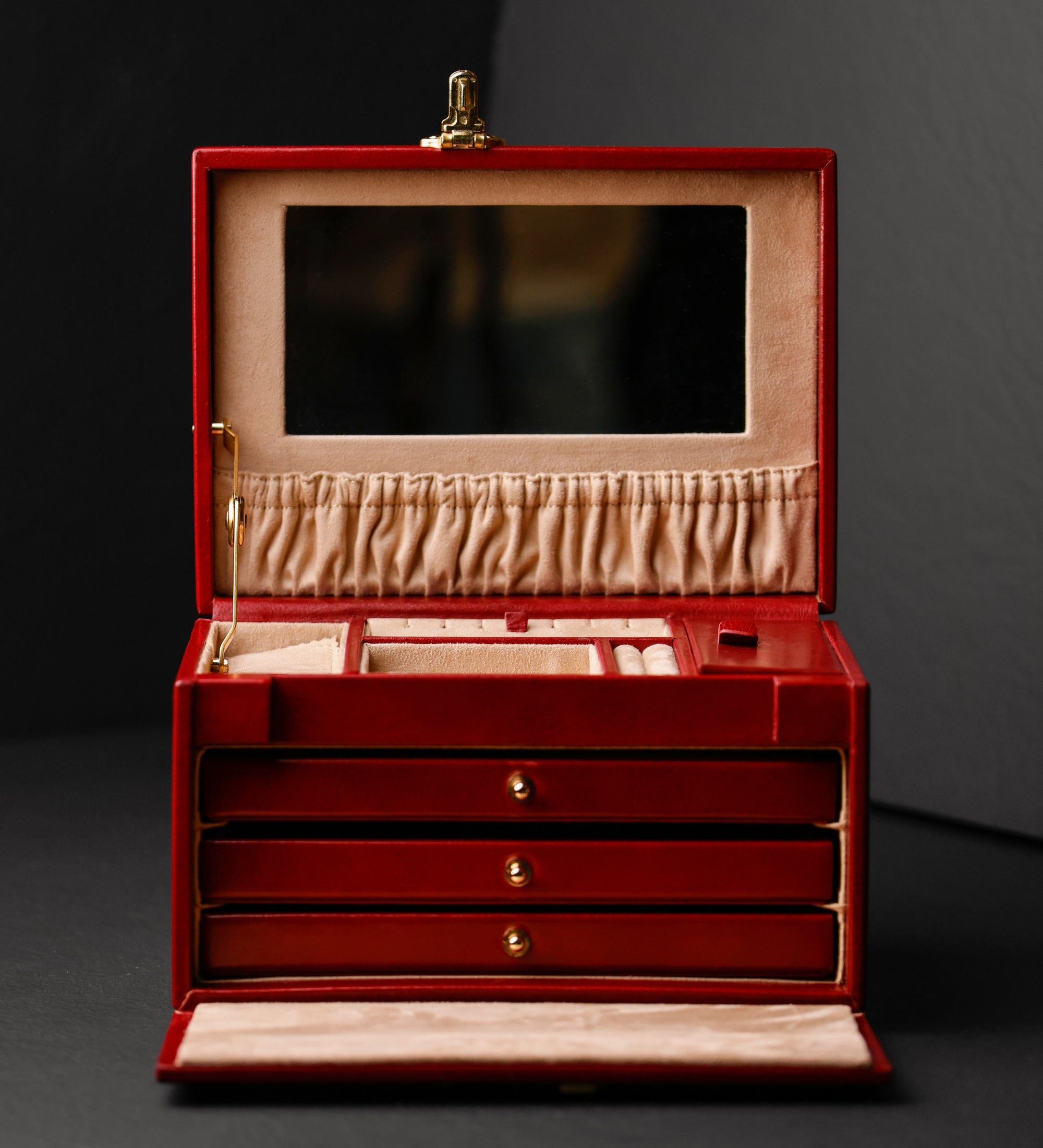 Großes Schmuckkästchen aus Leder für Damen - The Portrait of a Lady