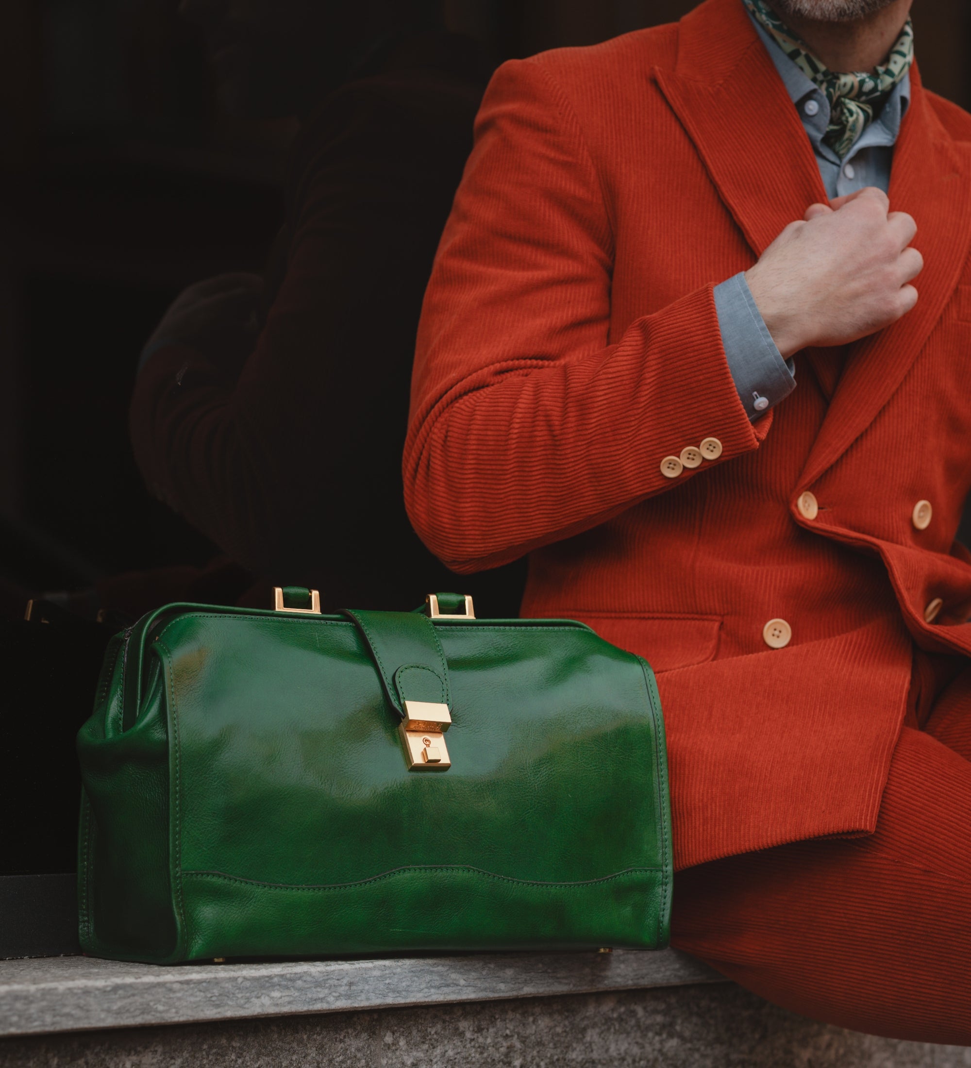 Kleine Arzttasche aus Leder - David Copperfield