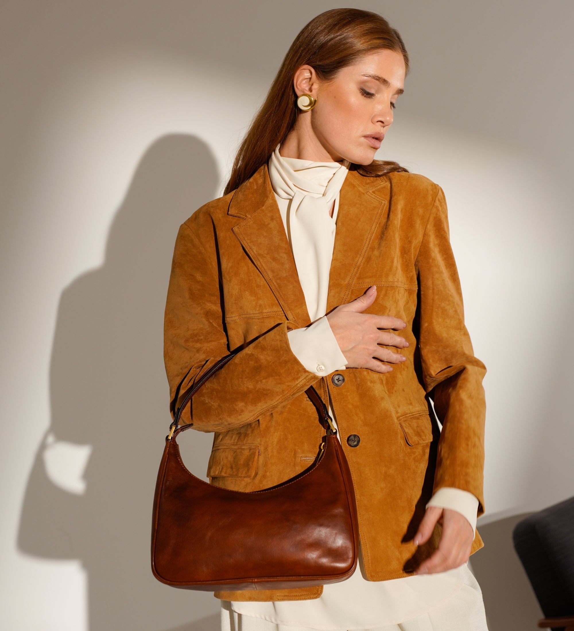 Hobo-Tasche aus Leder für Damen - The Bluest Eye