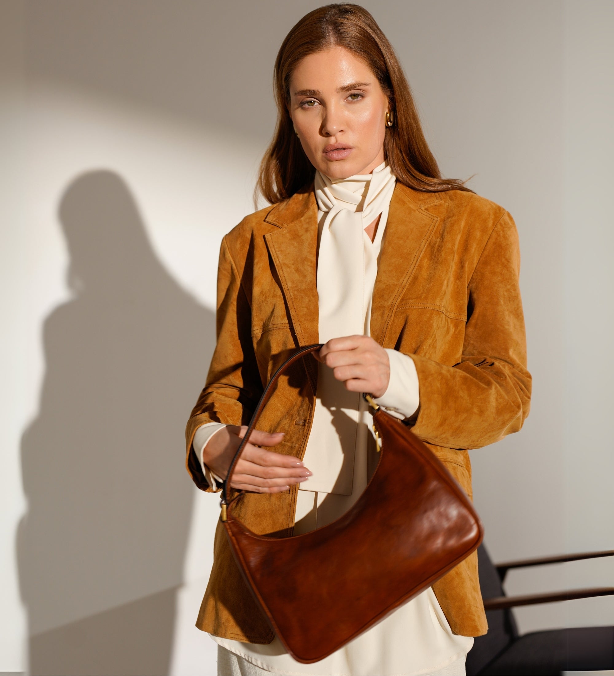 Hobo-Tasche aus Leder für Damen - The Bluest Eye