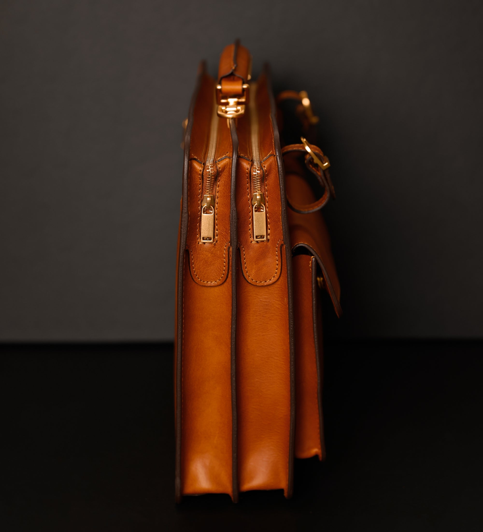 Umhängetasche Aktentasche aus Leder - The Prophet