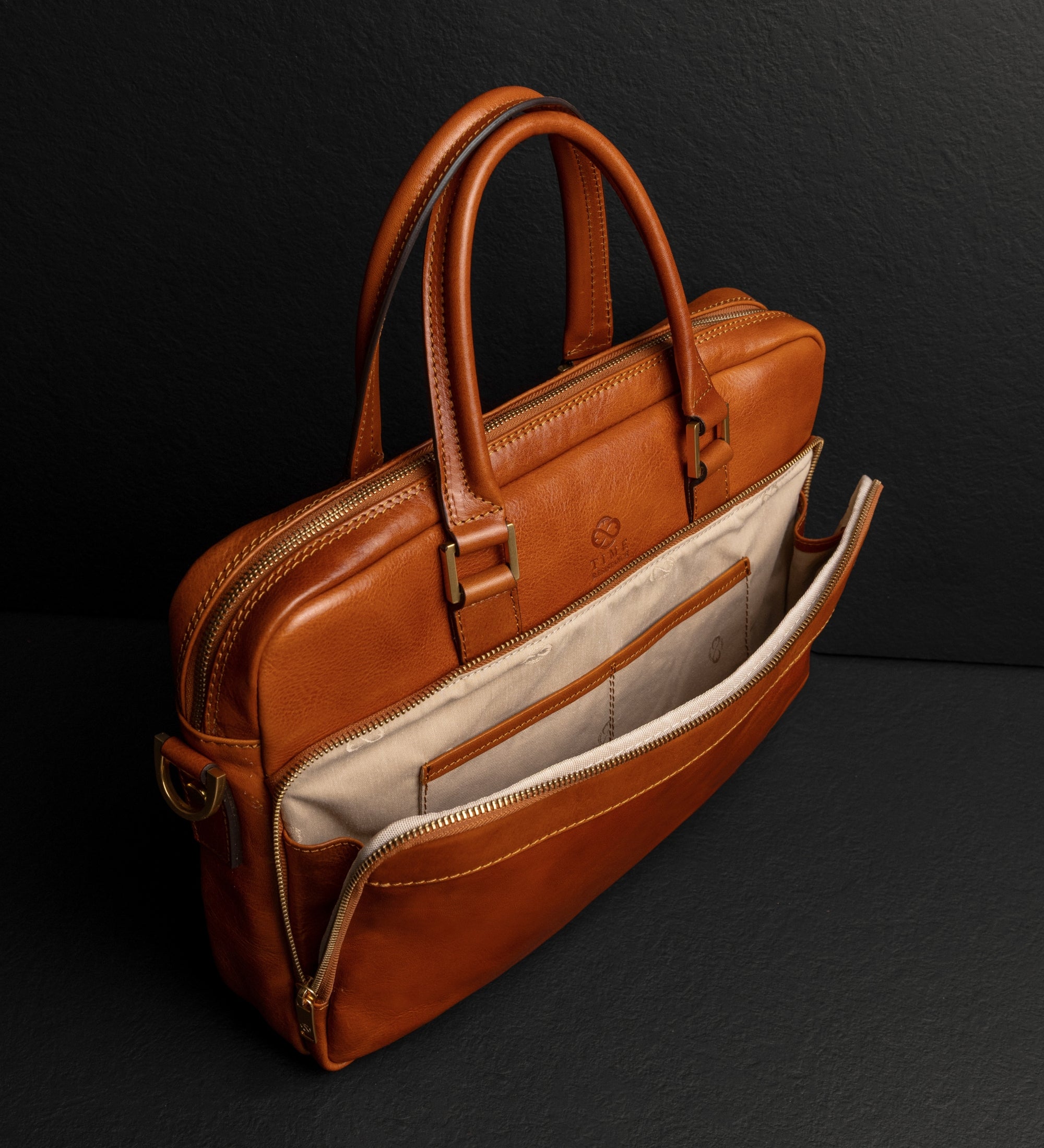 Aktentasche Laptoptasche aus Leder - Orlando