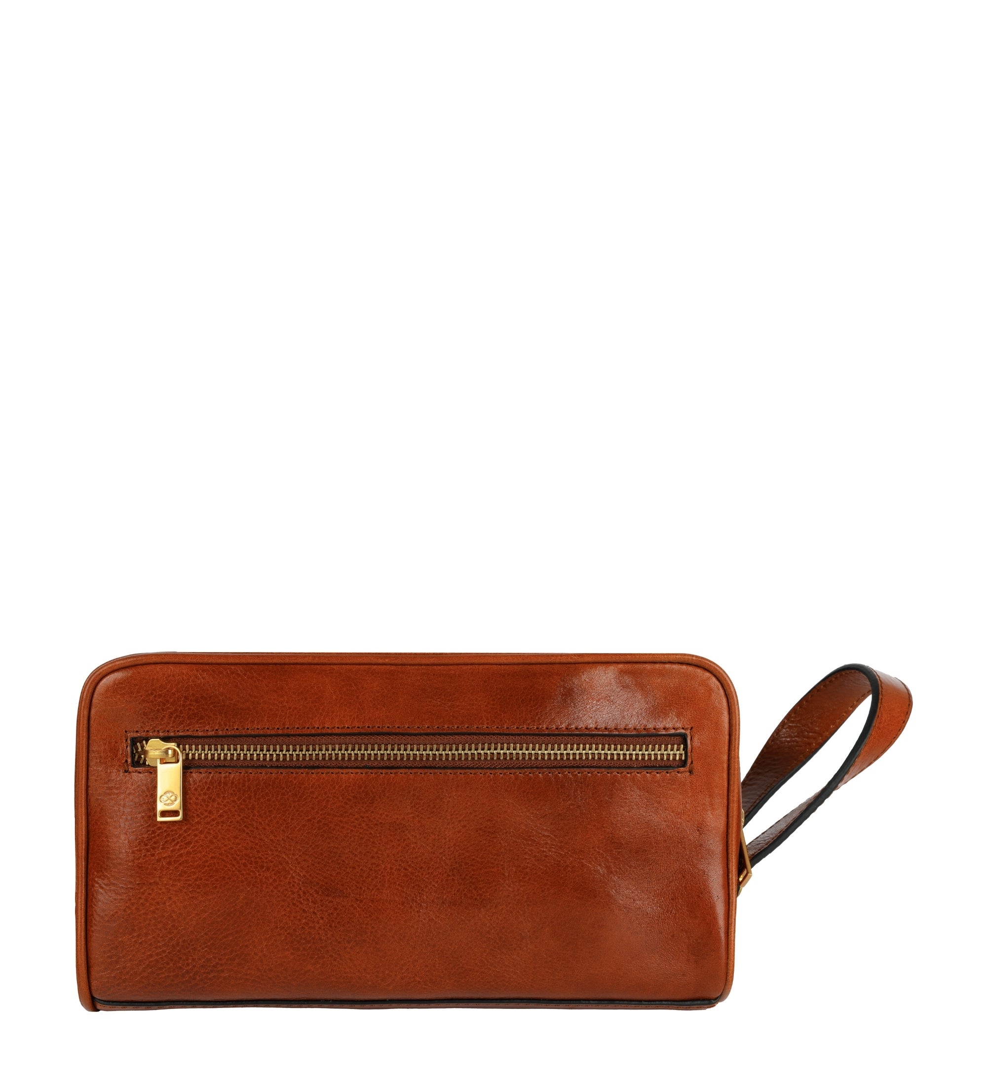 Kosmetiktasche aus Leder für Damen, Kulturbeutel - All the Kings Men