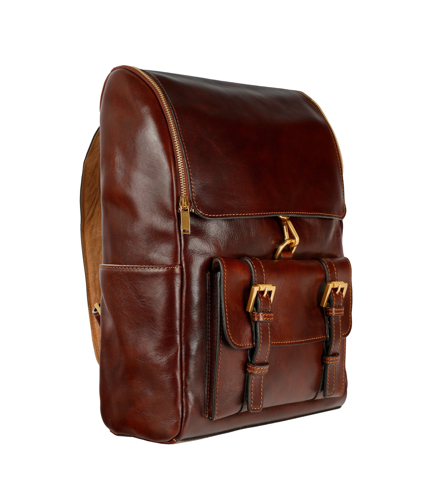 Großer Rucksack aus Leder für Damen - The Odyssey
