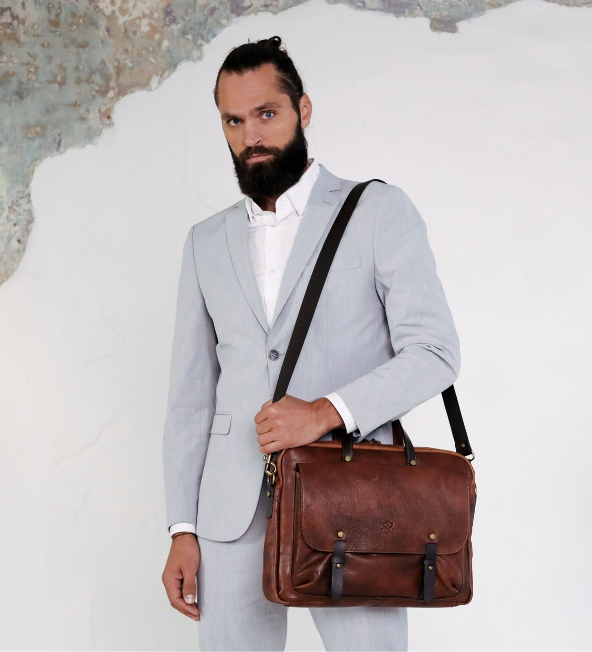 Aktentasche aus Leder/Laptoptasche - Lanark