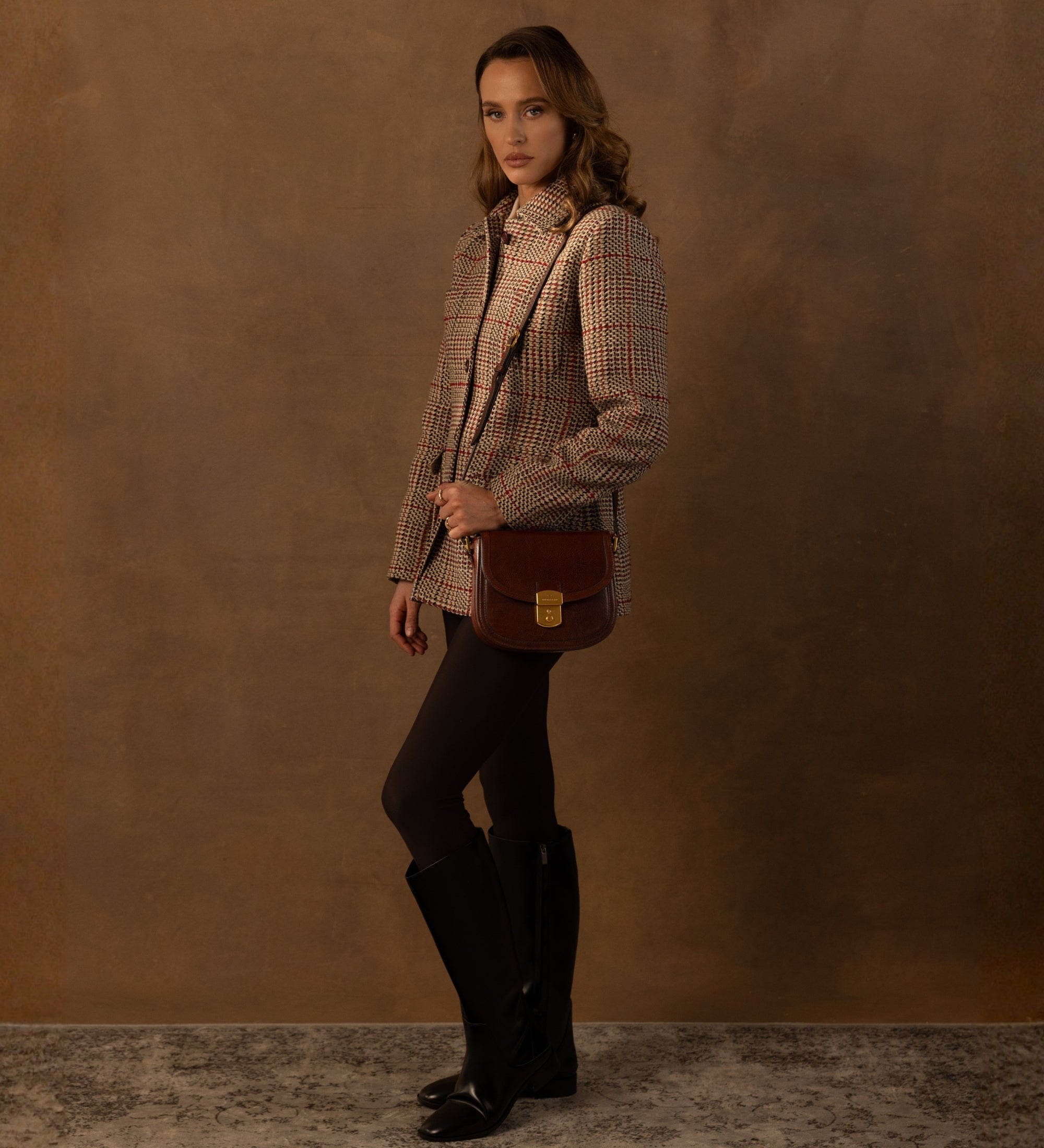 Satteltasche aus Leder für Damen - Secrets