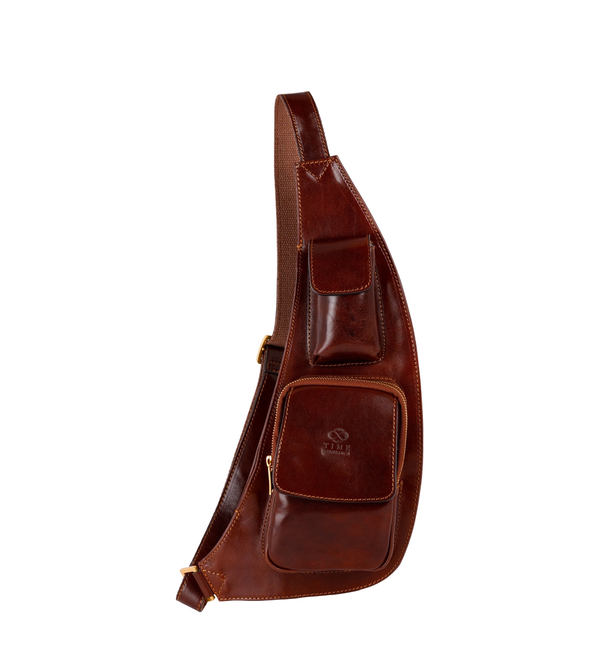 Umhängetasche aus Leder - The Monk