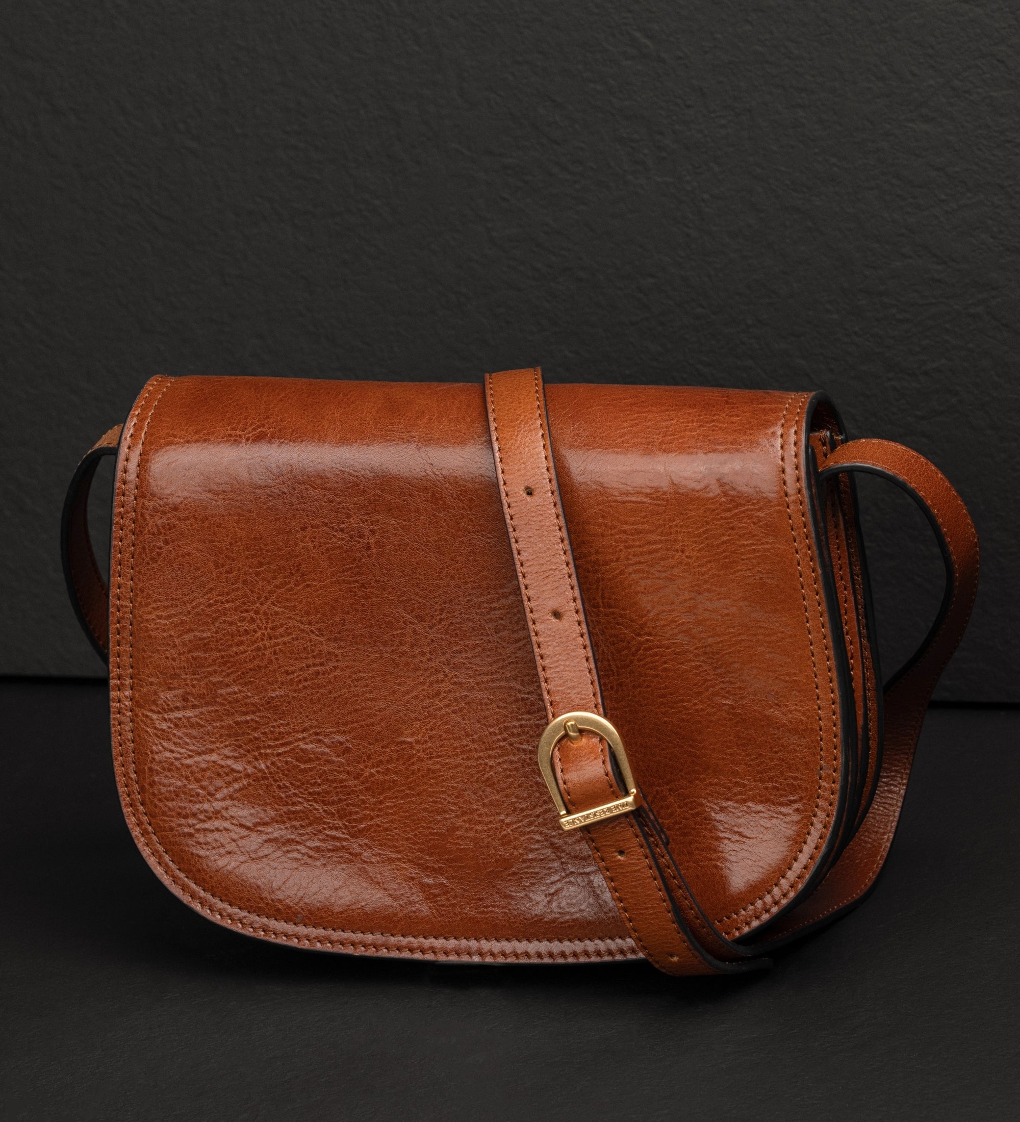 Satteltasche Umhängetasche aus Leder für Damen - Moonfleet