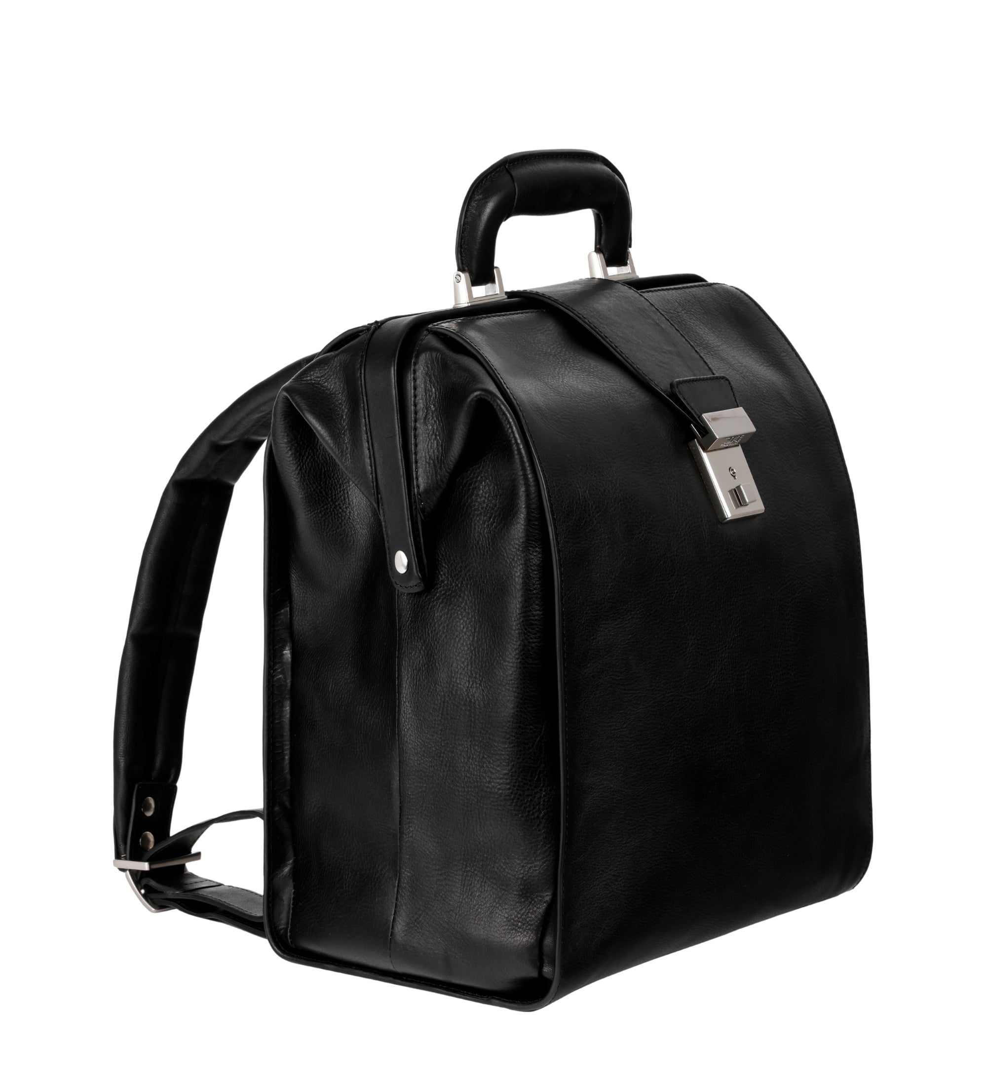 Rucksack aus Leder - A Brief Story of Time