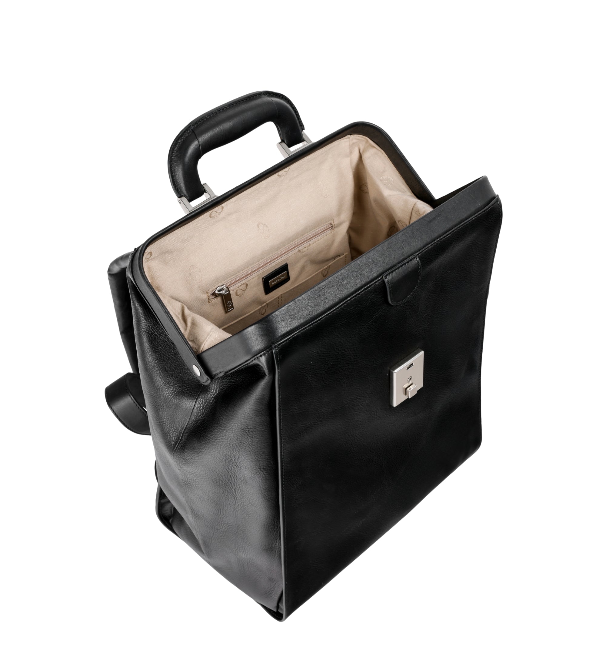 Rucksack aus Leder - A Brief Story of Time