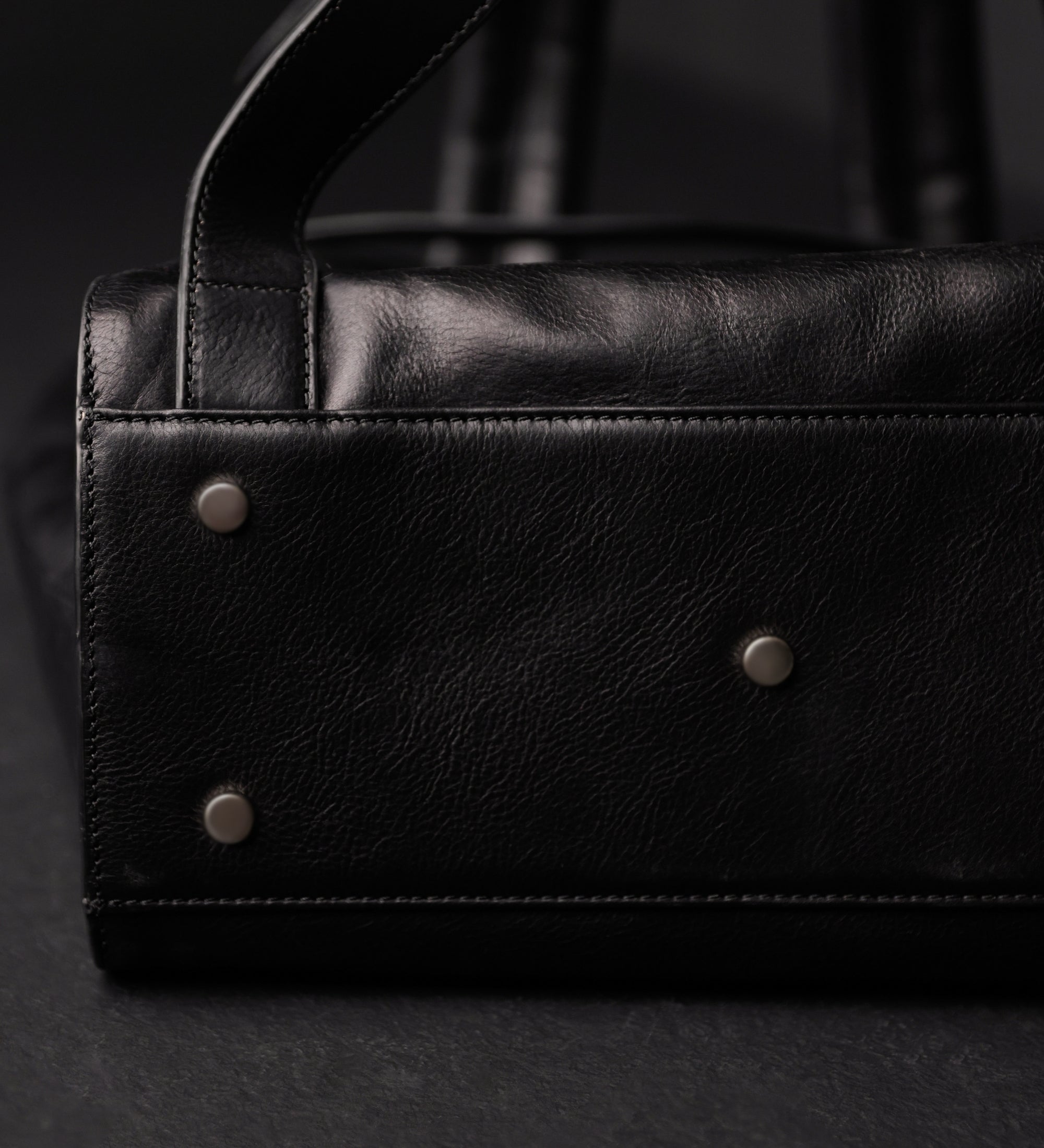 Rucksack aus Leder - A Brief Story of Time