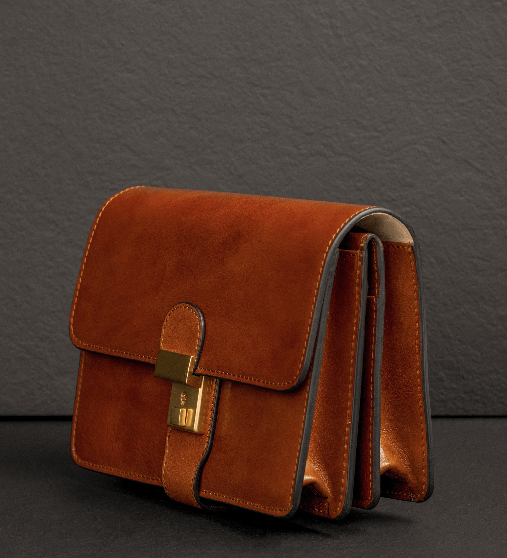 Clutch aus Leder - The Maltese Falcon