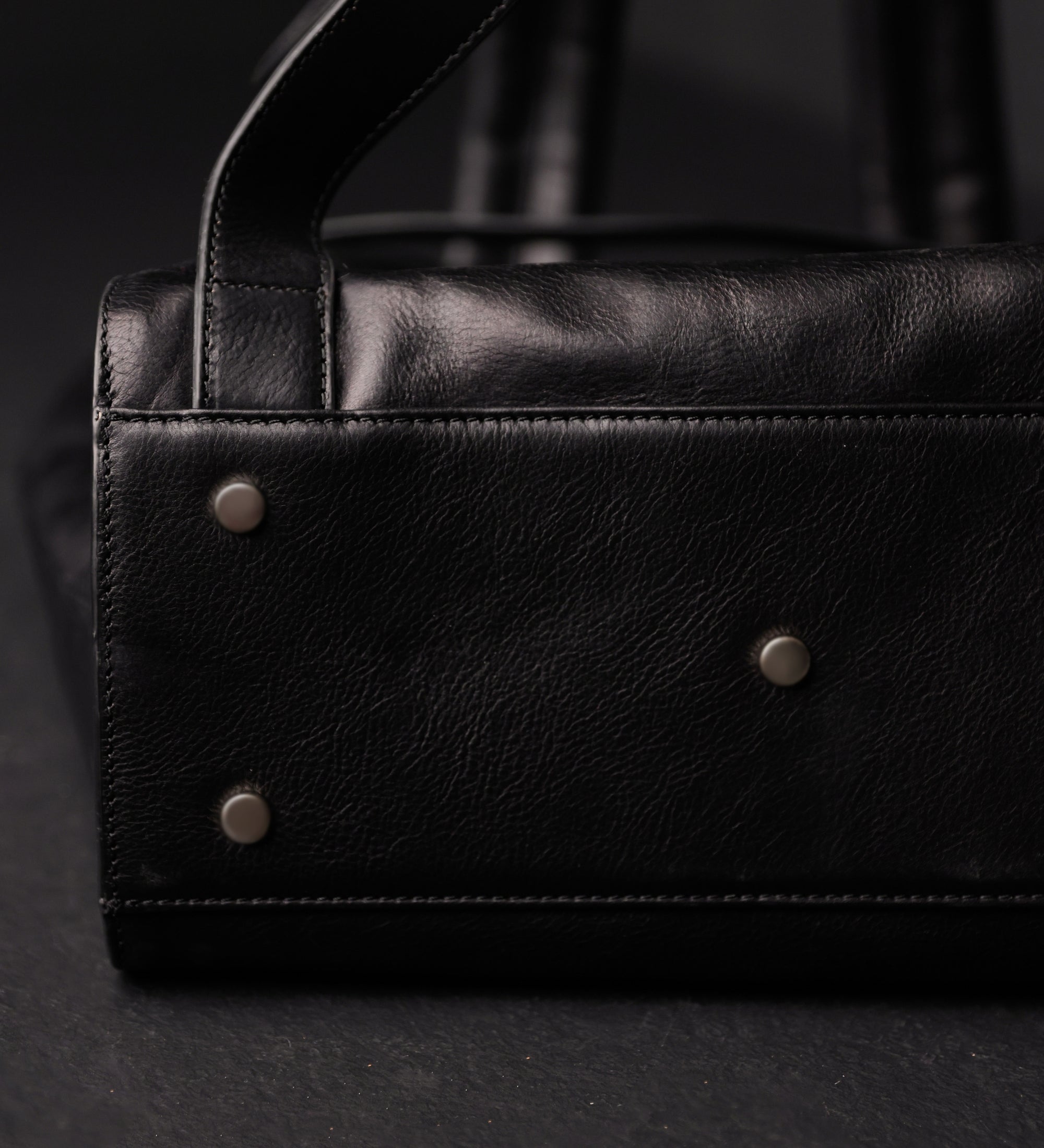 Rucksack aus Leder - A Brief Story of Time