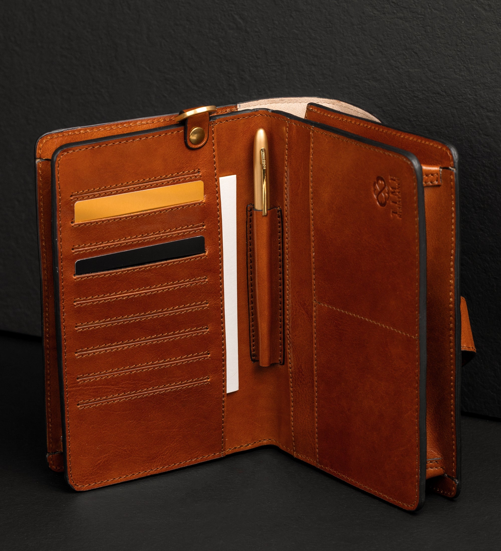 Clutch aus Leder - The Maltese Falcon