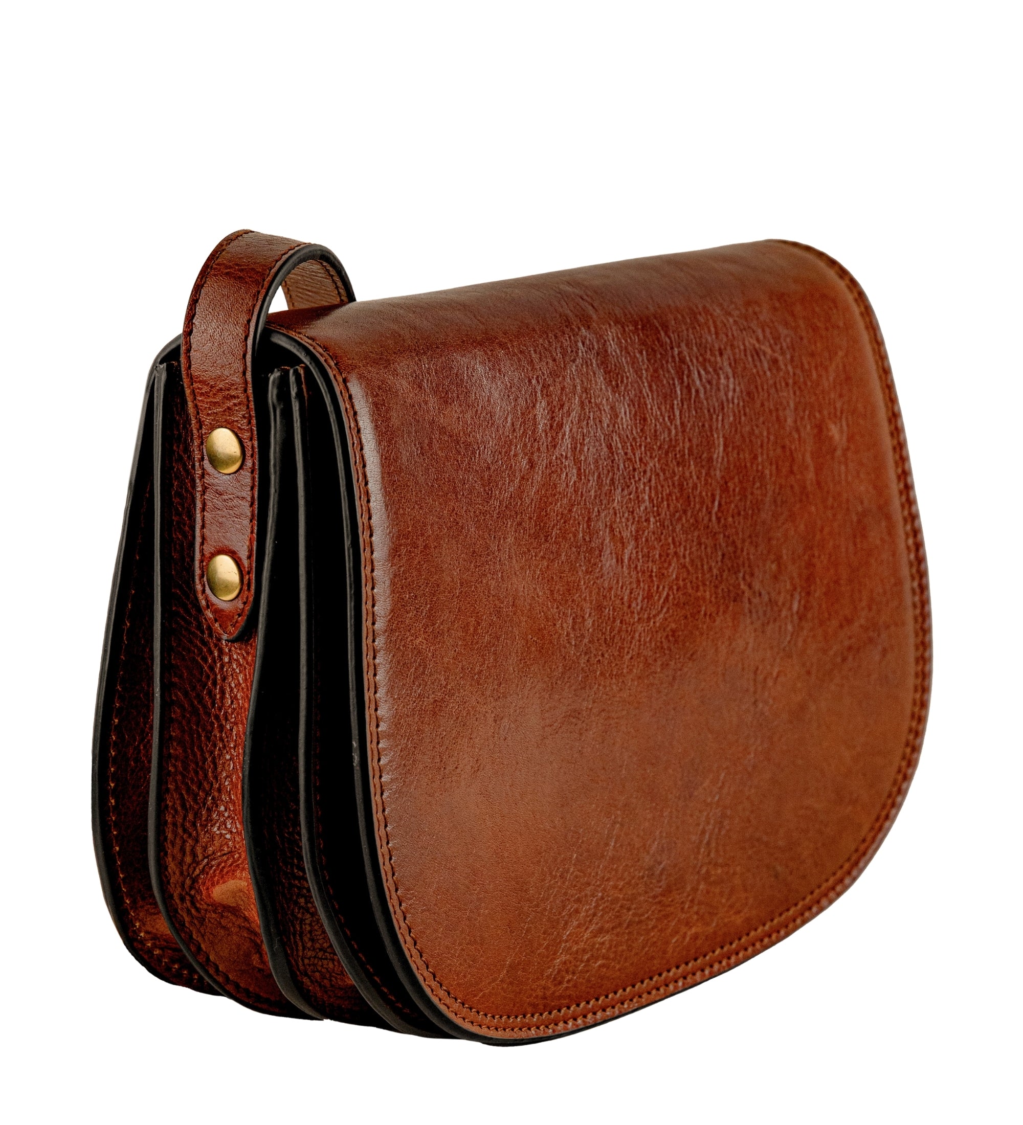 Satteltasche Umhängetasche aus Leder für Damen - Moonfleet
