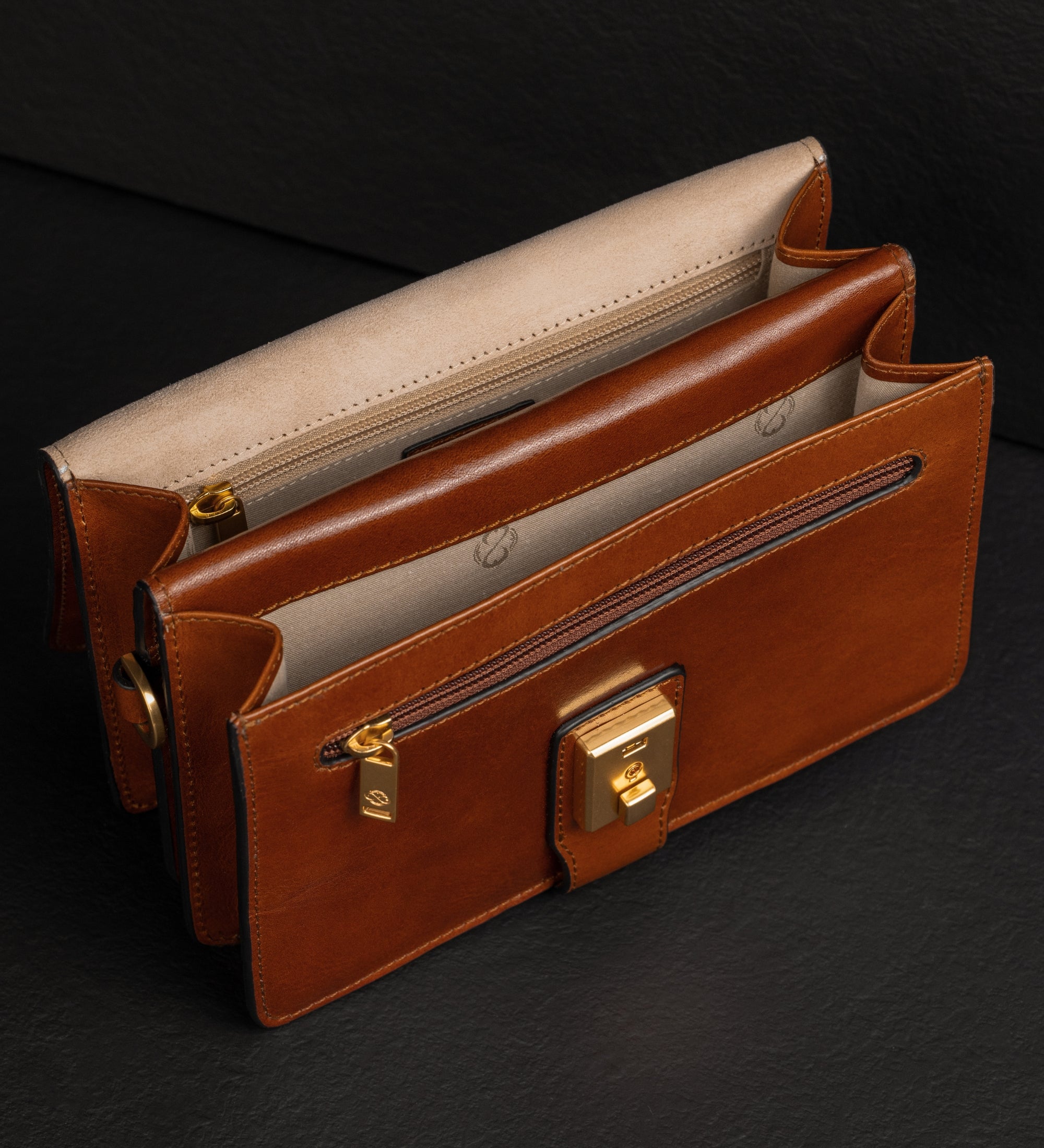Clutch aus Leder - The Maltese Falcon