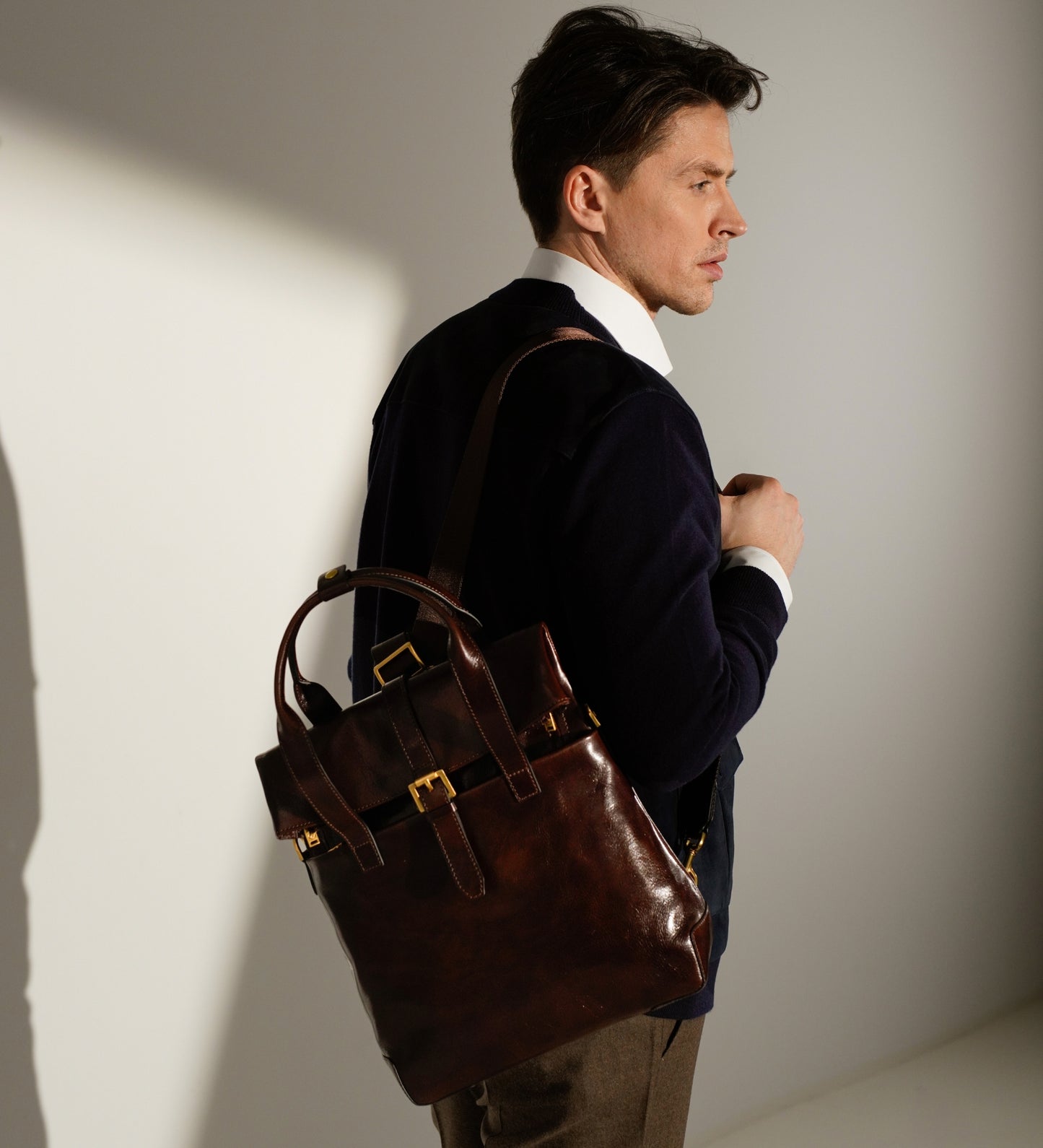 Rucksack aus Leder – The Awakening